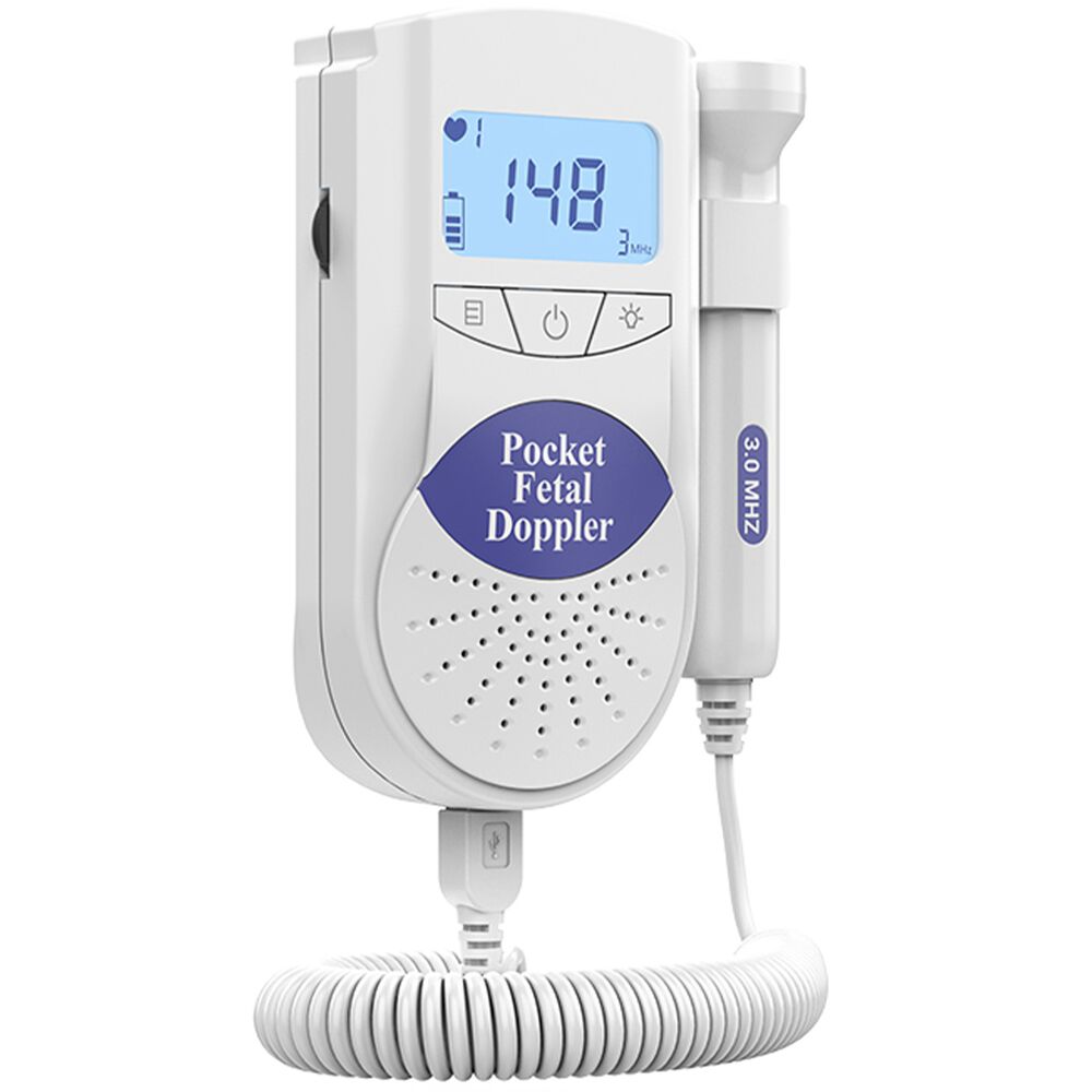 JUMPERDetektor tętna płodu Jumper JPD-100S6 medyczny, głowica 3 MHz