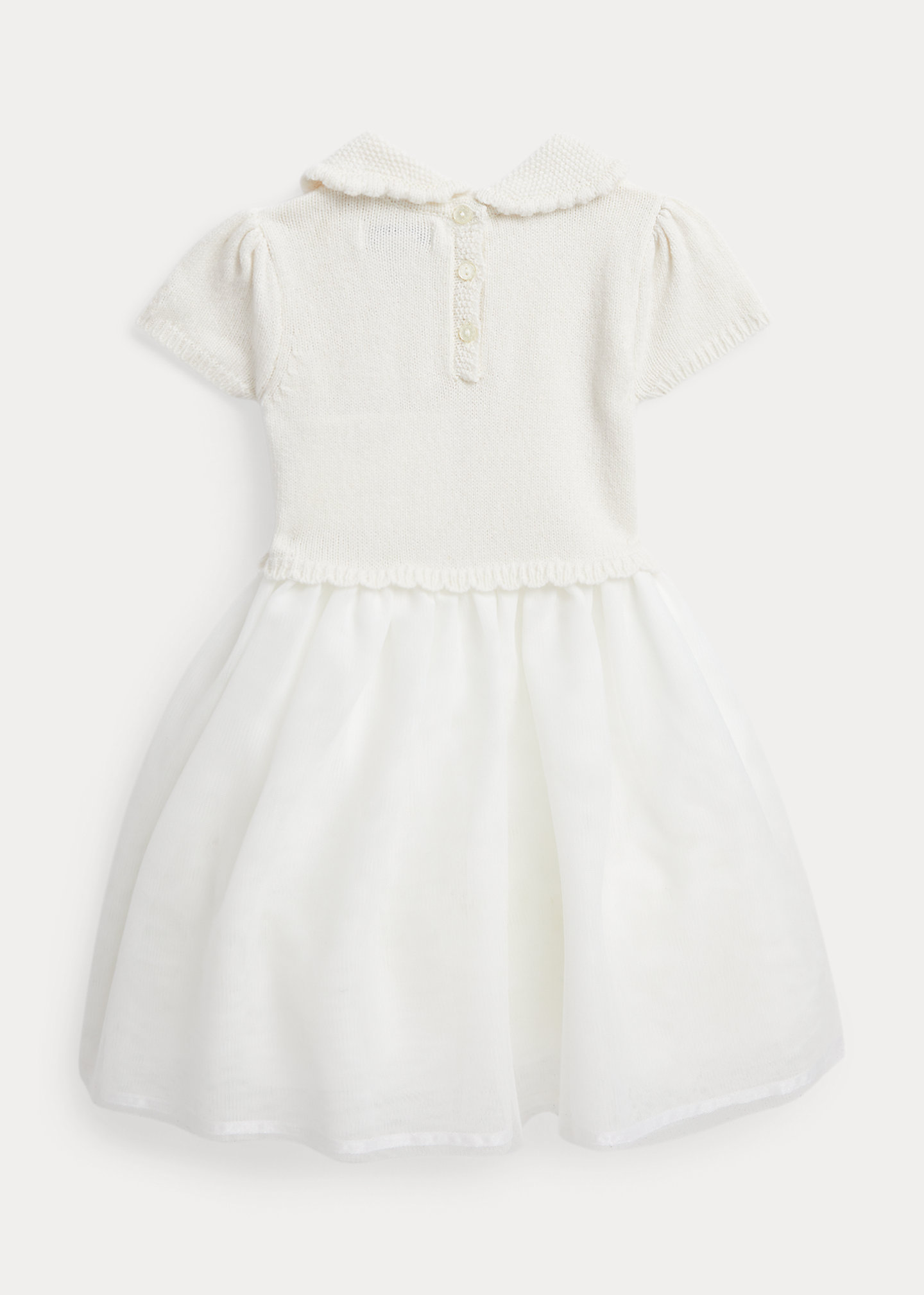 Hybrid Wool-Blend Sweater Dress