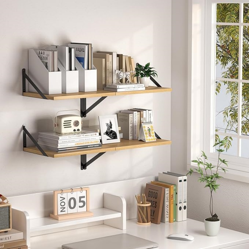 Deep Floating Shelves for Wall