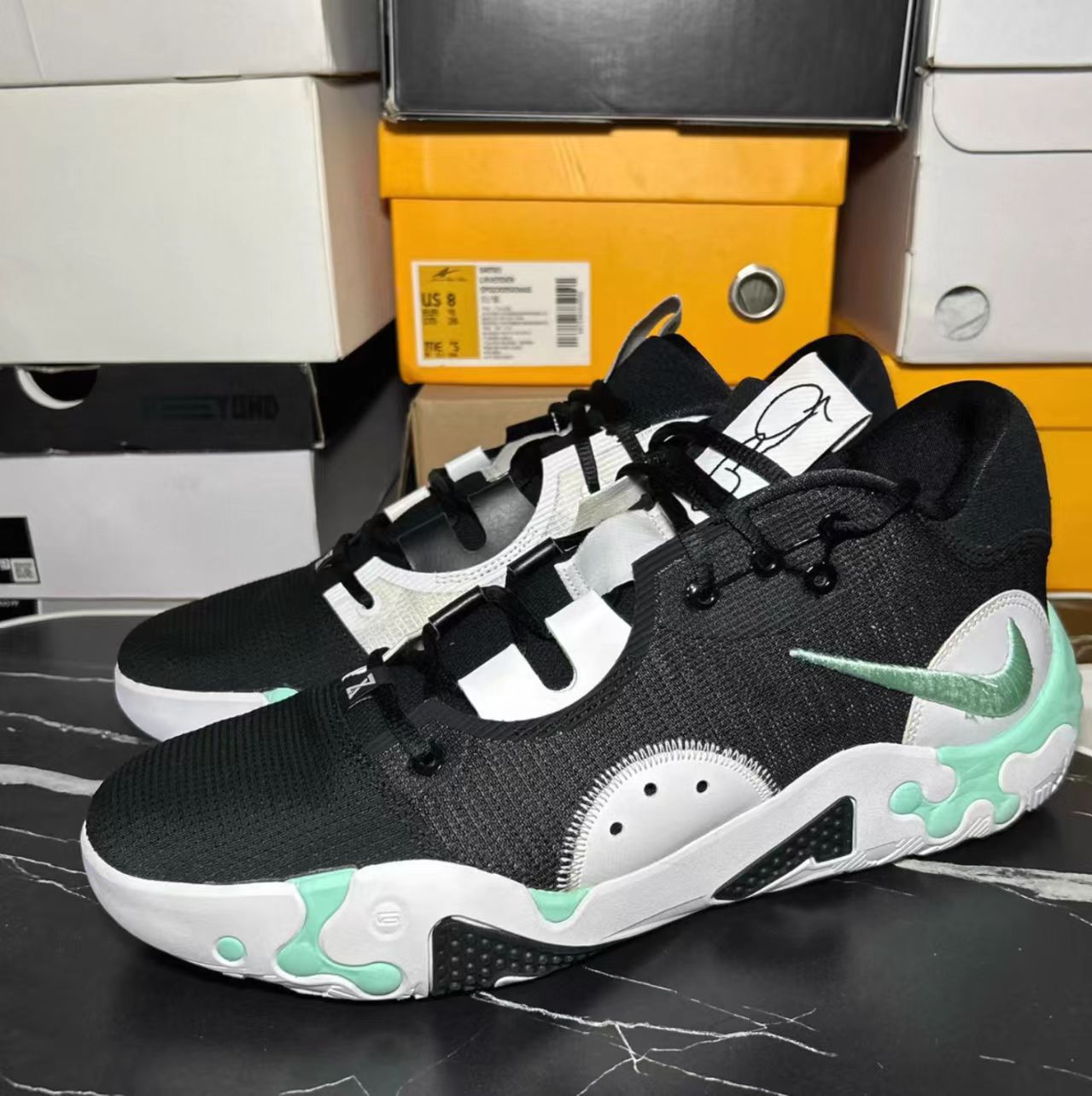 Nike PG 6 EP Black White Mint