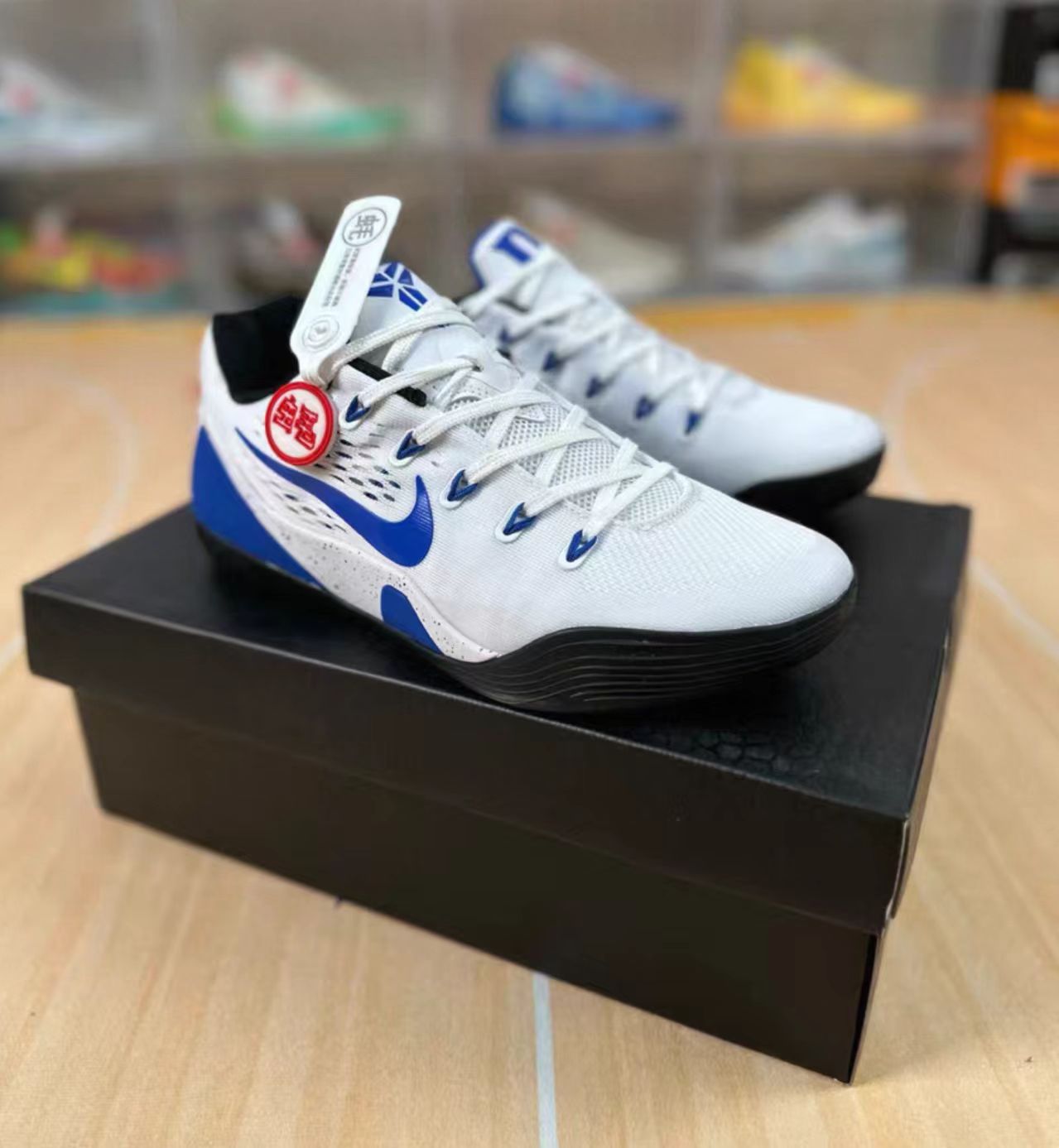 Nike Kobe 9 EM "White Blue"