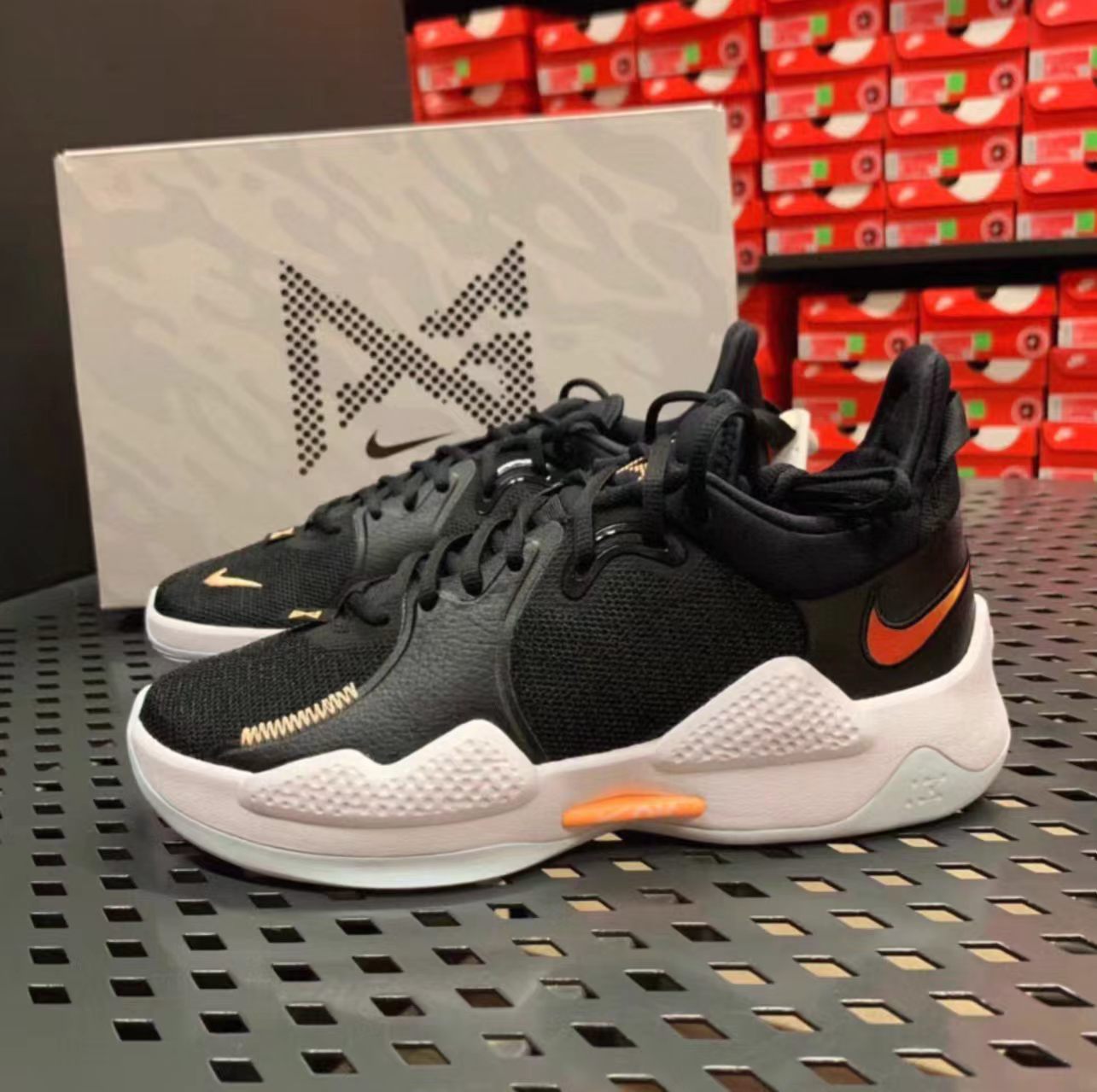 Nike PG 5 EP 'Black Orange'