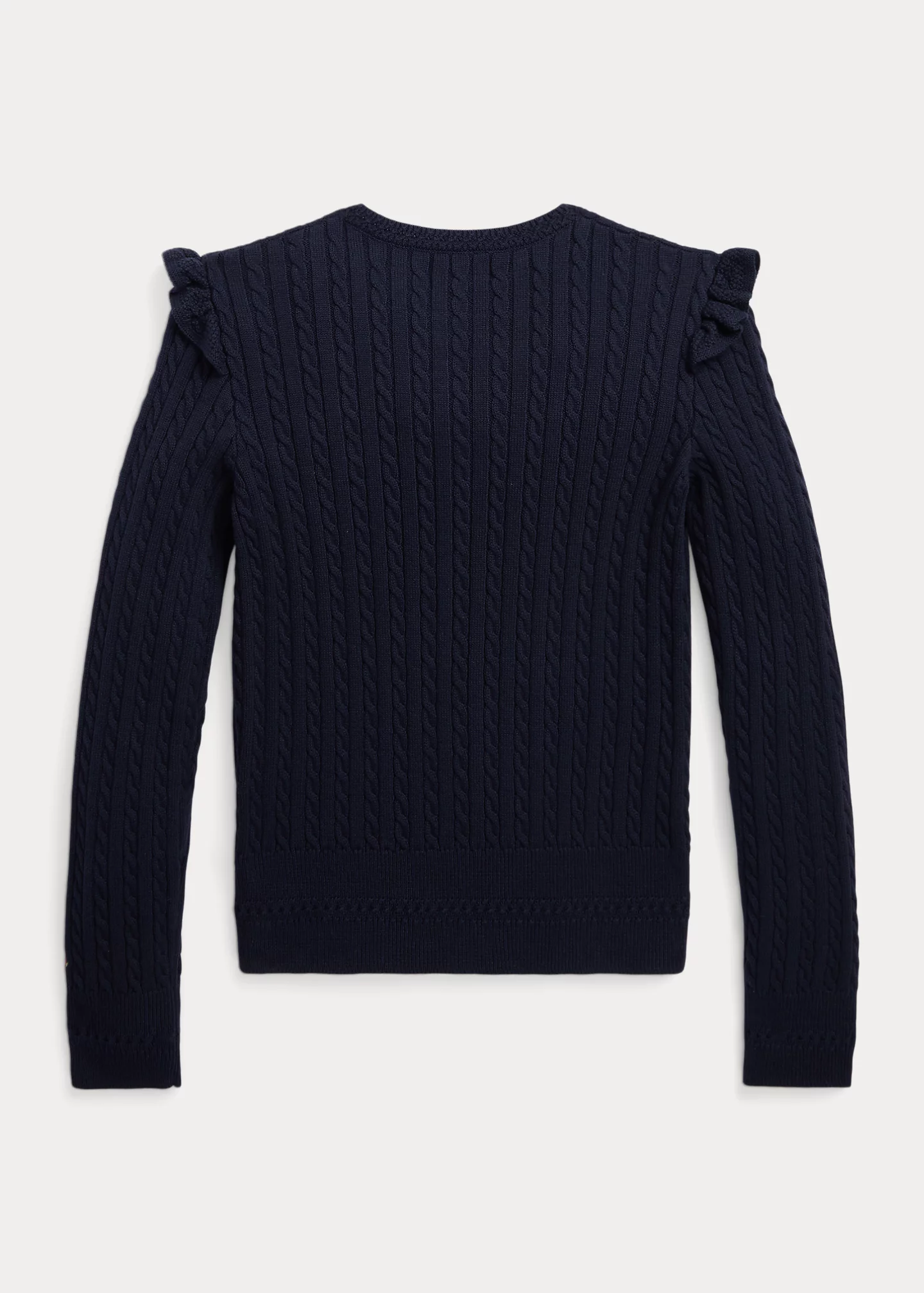 Mini-Cable Cotton Cardigan