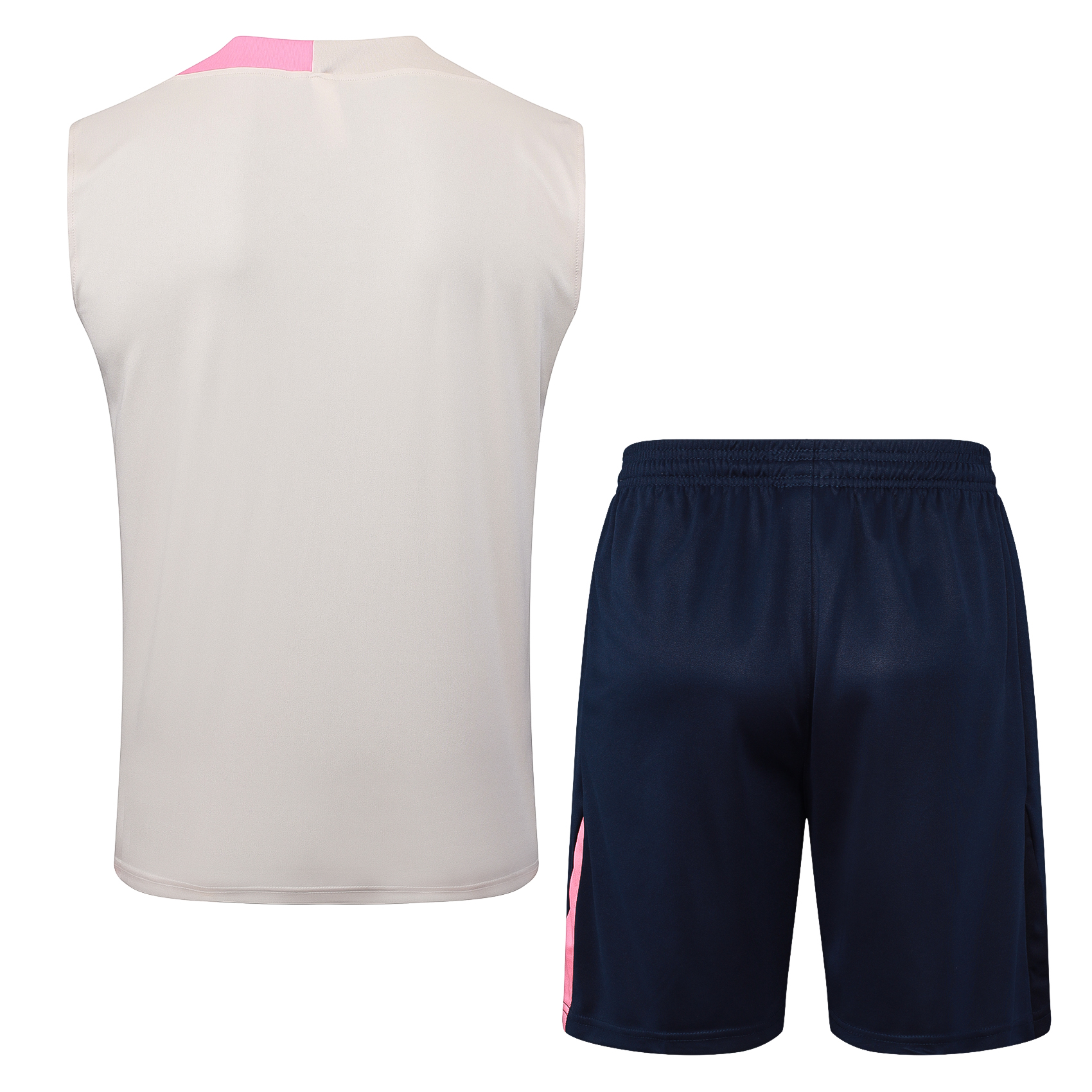 Barcelona Sleeveless Training Kit Beige 2025/26