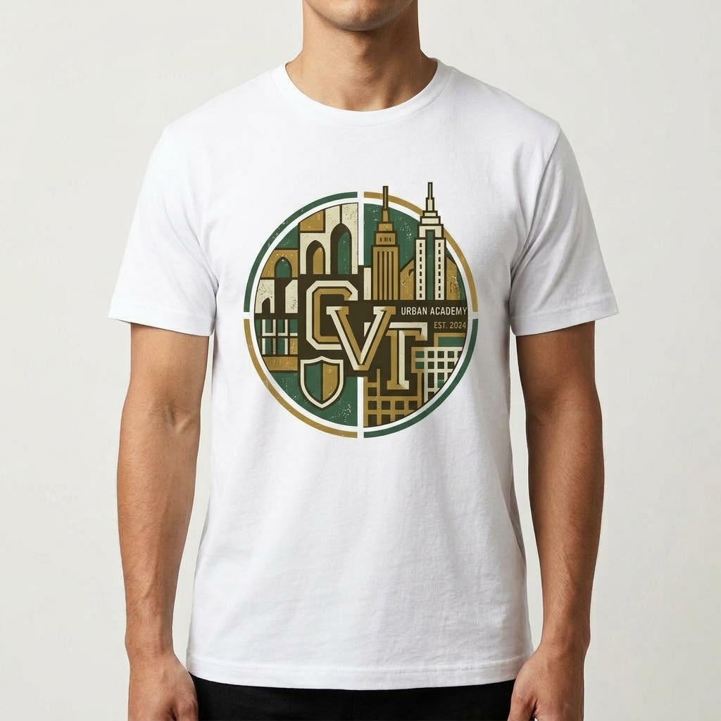 City Varsity Tee, Vintage Athletic Graphic T-Shirt, Unisex Streetwear Shirt CityTee2