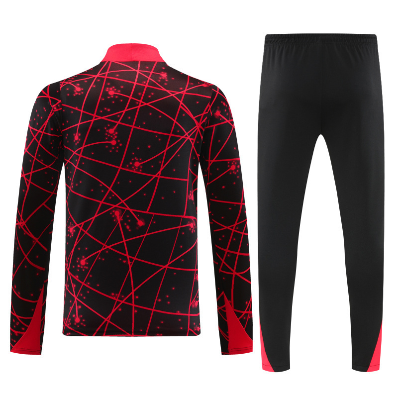 Atletico Madrid Training Kit (Sweatshirt+Pants) Red 2025/26