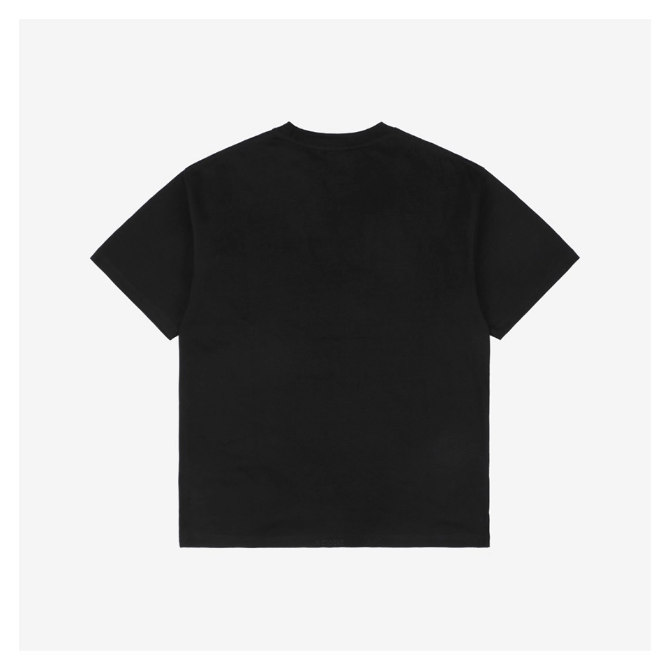 We11done Key To Heart Bear Dye Print T-Shirt