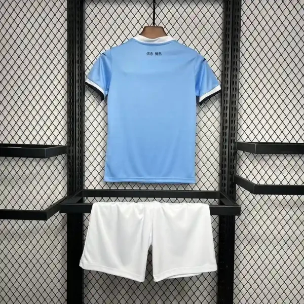 Lazio Soccer Jersey Home Kids Kit Jersey+Shorts 2024/25
