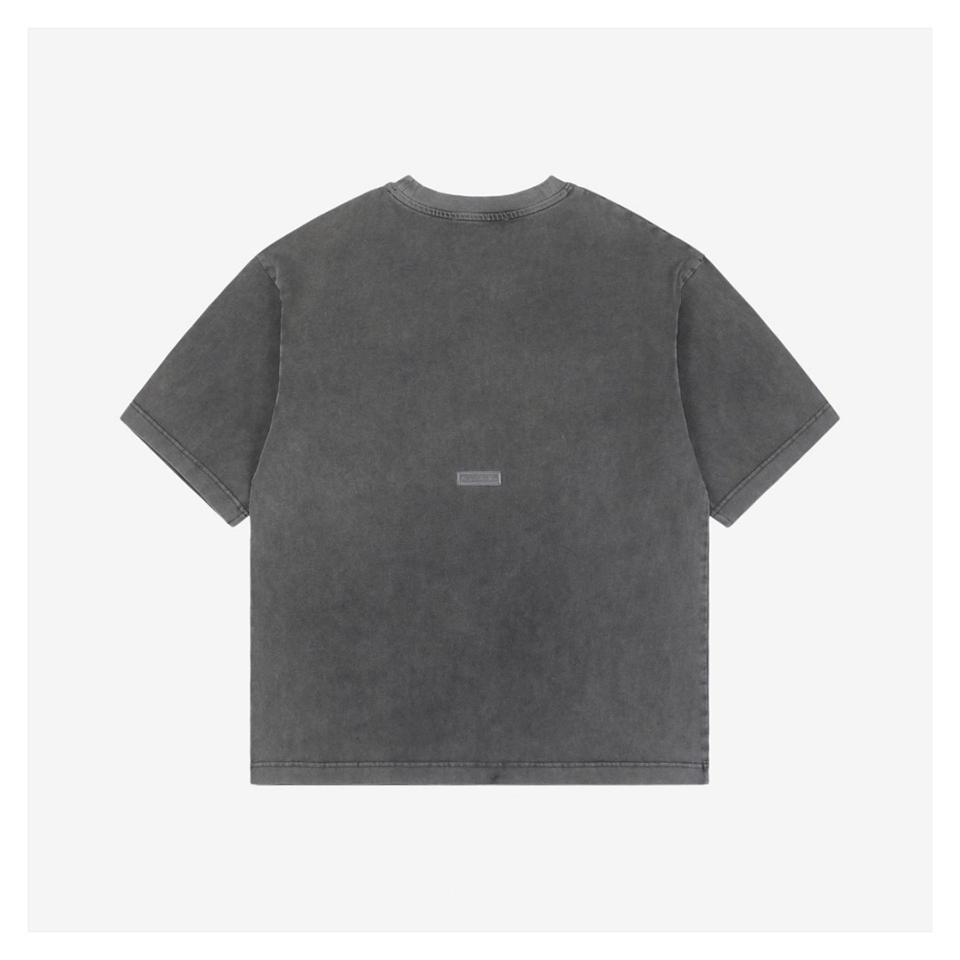 Acne Studios Washed Transparent Back Logo T-Shirt