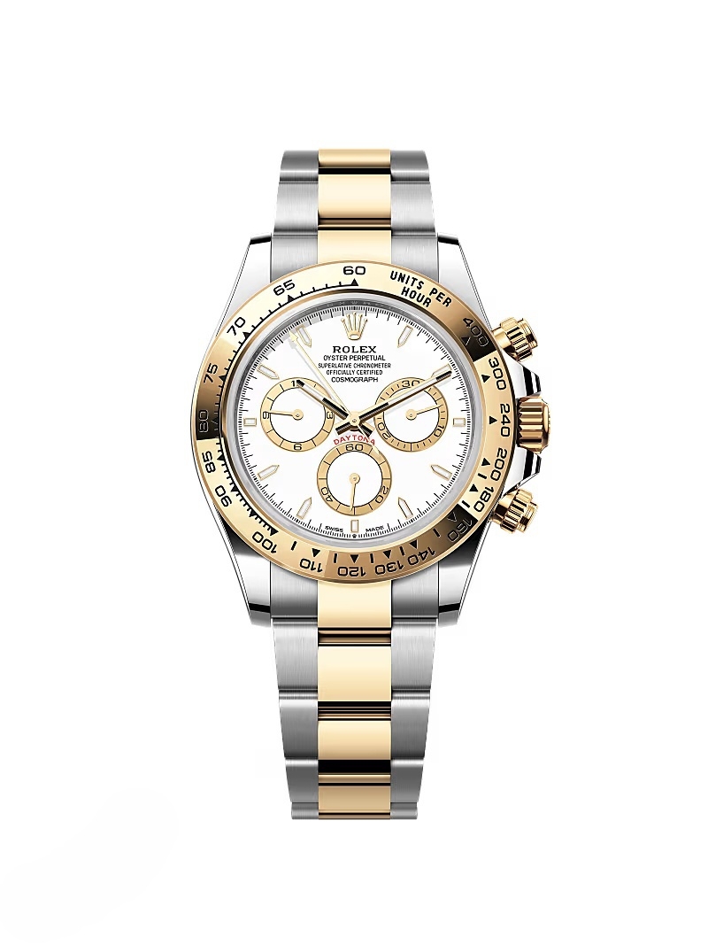 [2026 Mirror Grade]Rolex Daytona 40mm Two-Tone white Dial  m126503-0001