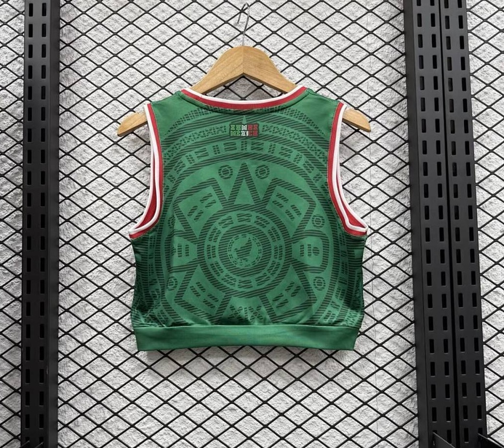 Mexico Soccer Jersey Home Women's Vest World Cup 2026