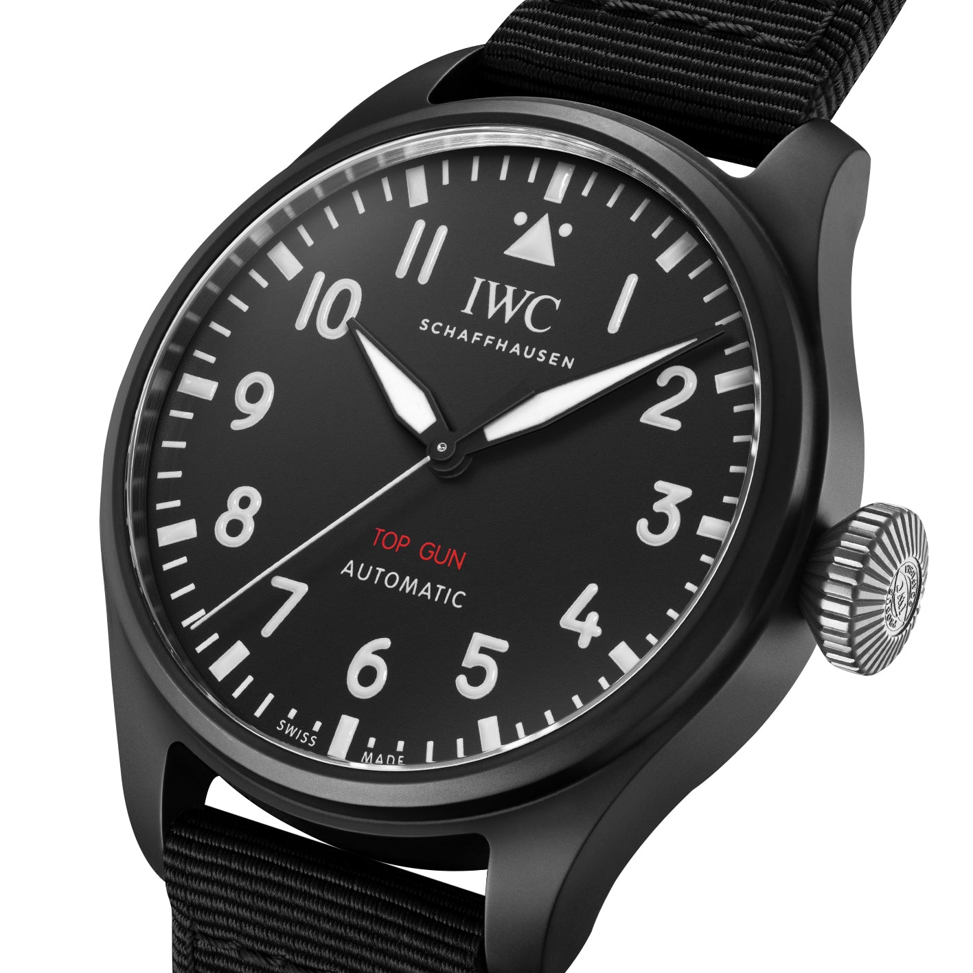 [2026 Mirror Grade]IWC Big Pilot Top Gun 43mm Mens Watch Black IW329801