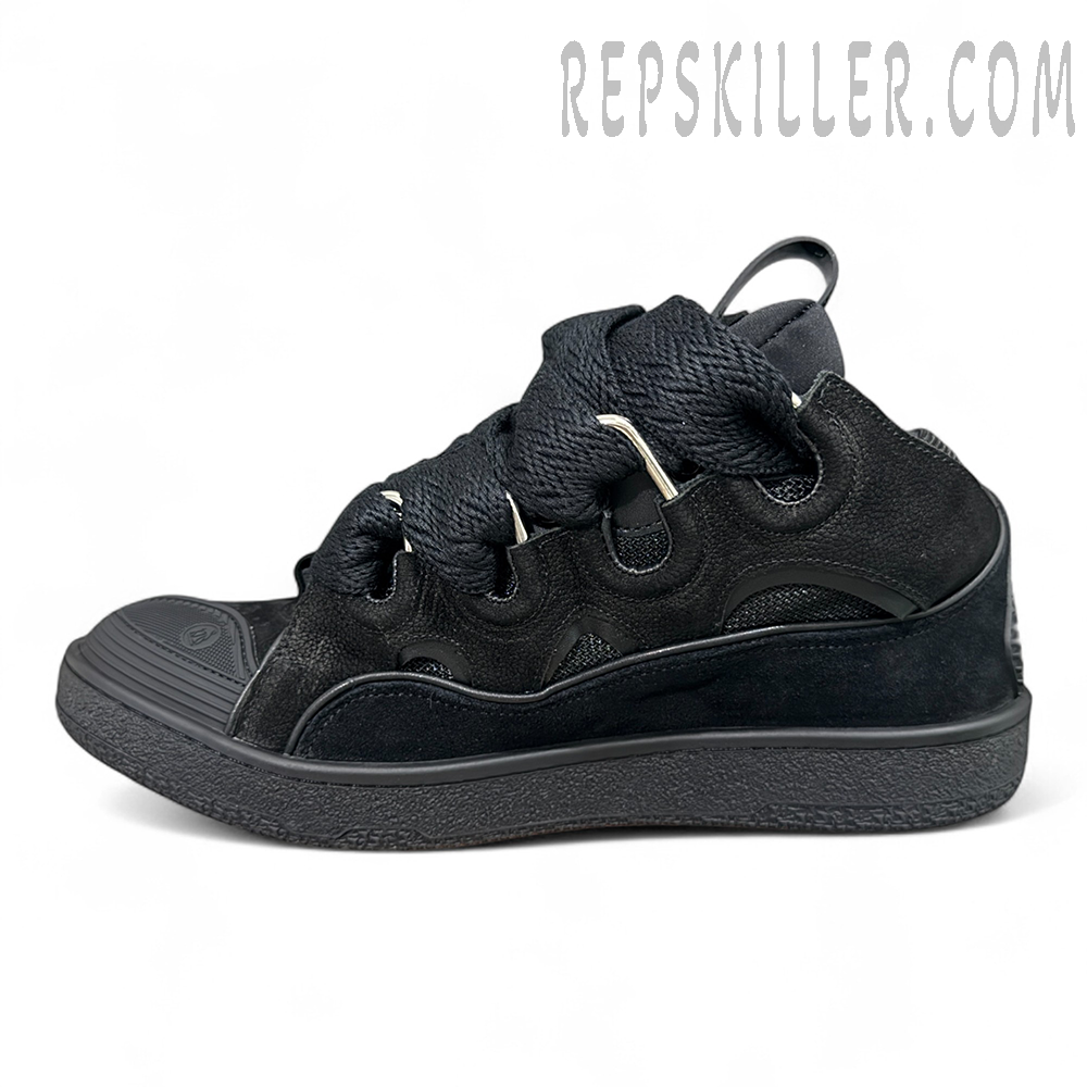 Lanvin Curb Sneakers 'Triple Black'