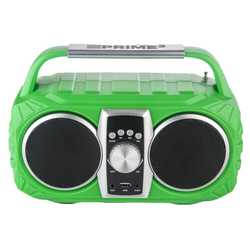 PRIME3 Radio przenośne z Bluetooth Prime3 APR71GR “Neon”, zielone