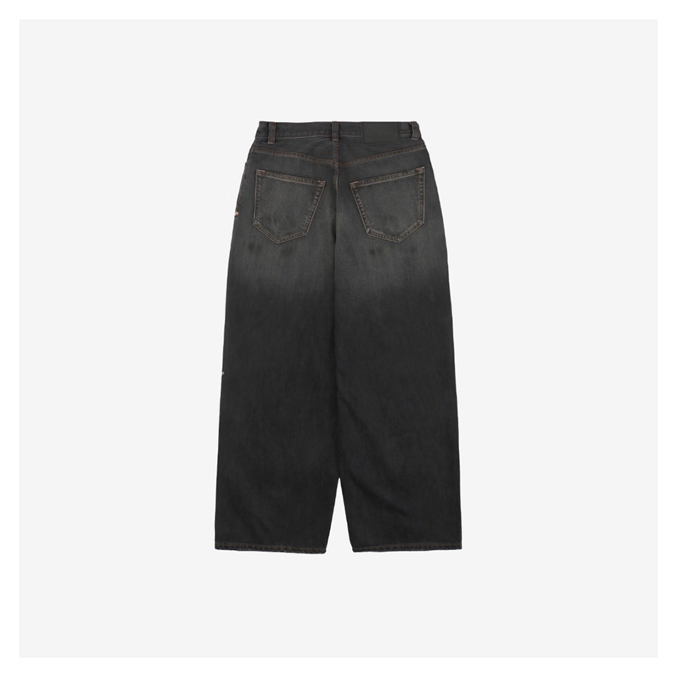 Acne Studios Paint-Splatter Denim Pants