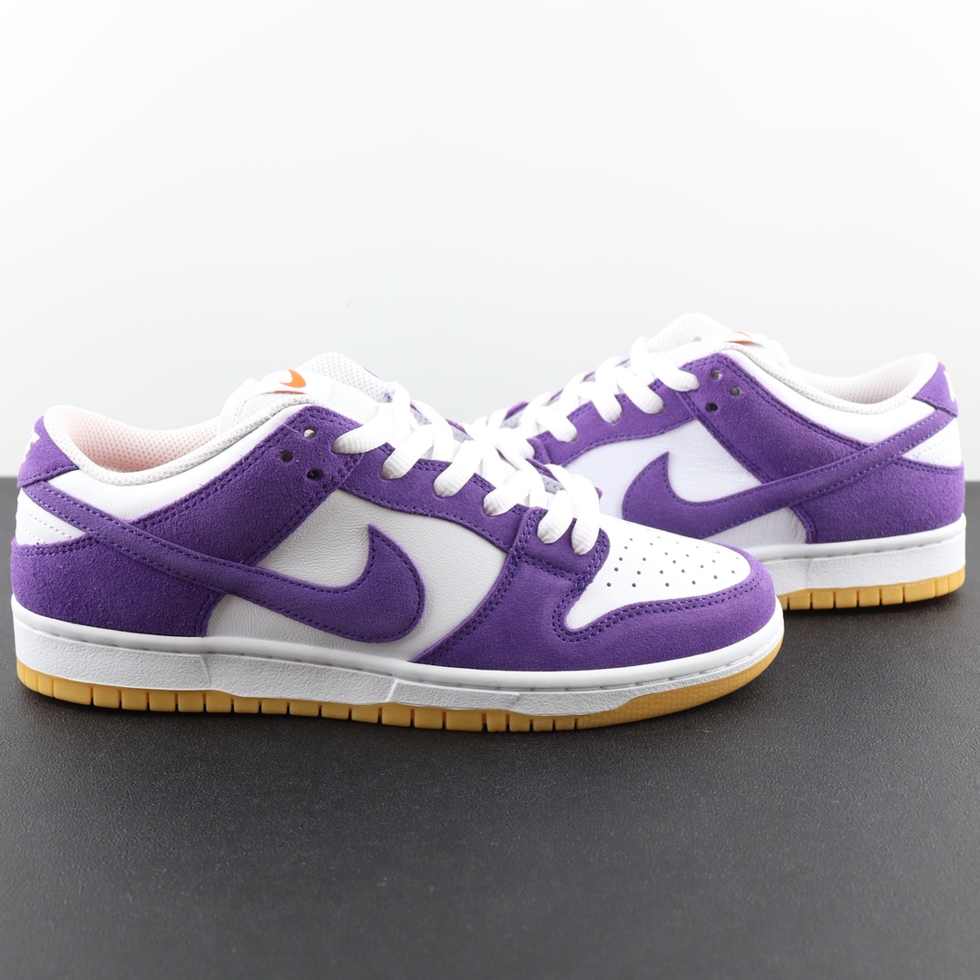 KO NIKE SB DUNK LOW PRO ISO ORANGE LABEL COURT PURPLE DV5464-500