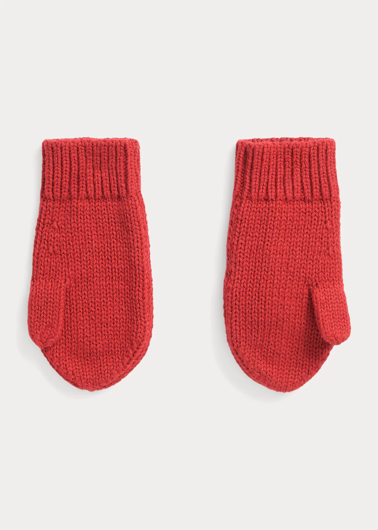 Logo Cotton-Blend Mitten