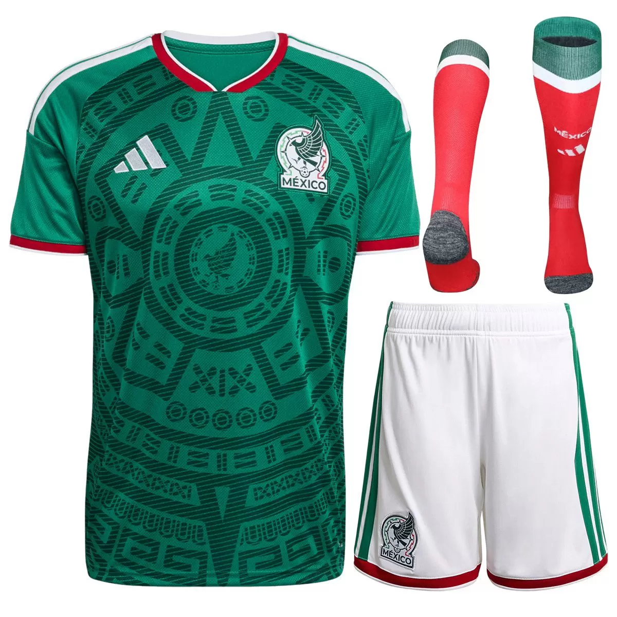 Mexico Soccer Jersey Home Full Kit World Cup 2026