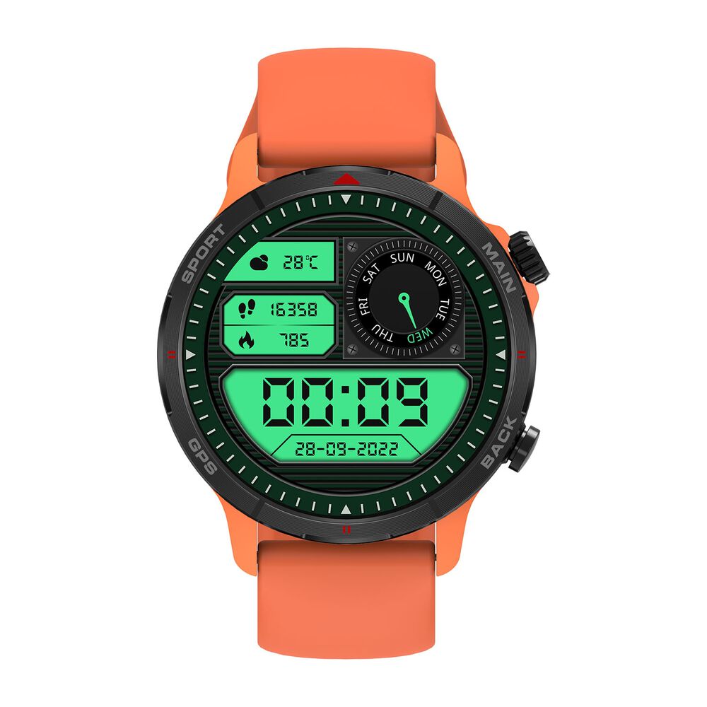 TRACER Smartwatch Tracer GP-Navi OR, wodoodporny, pomarańczowy