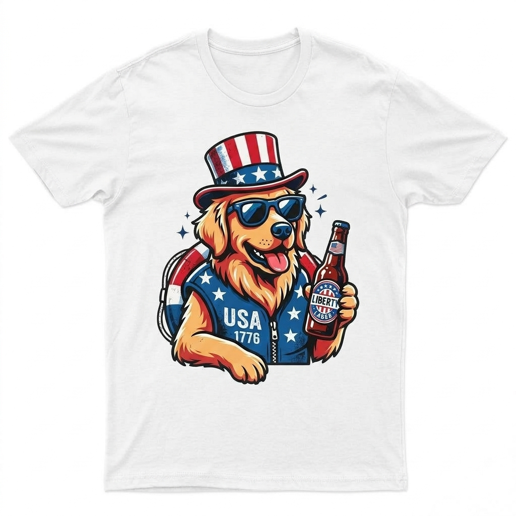 Unisex Loose Fit T-Shirt 100% Cotton Soft Comfortable Summer Casual Printed Top Sausage dog