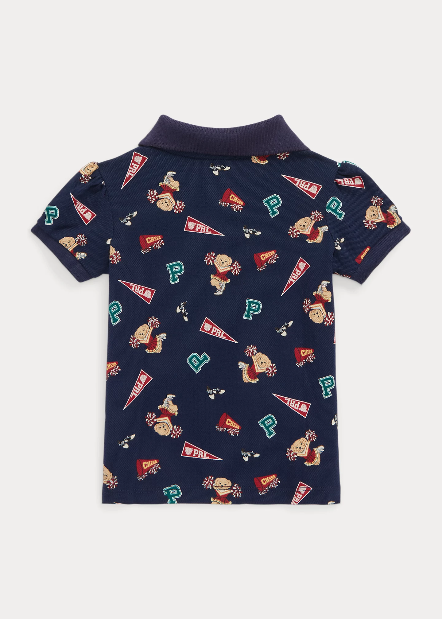 Polo Bear Stretch Mesh Polo Shirt