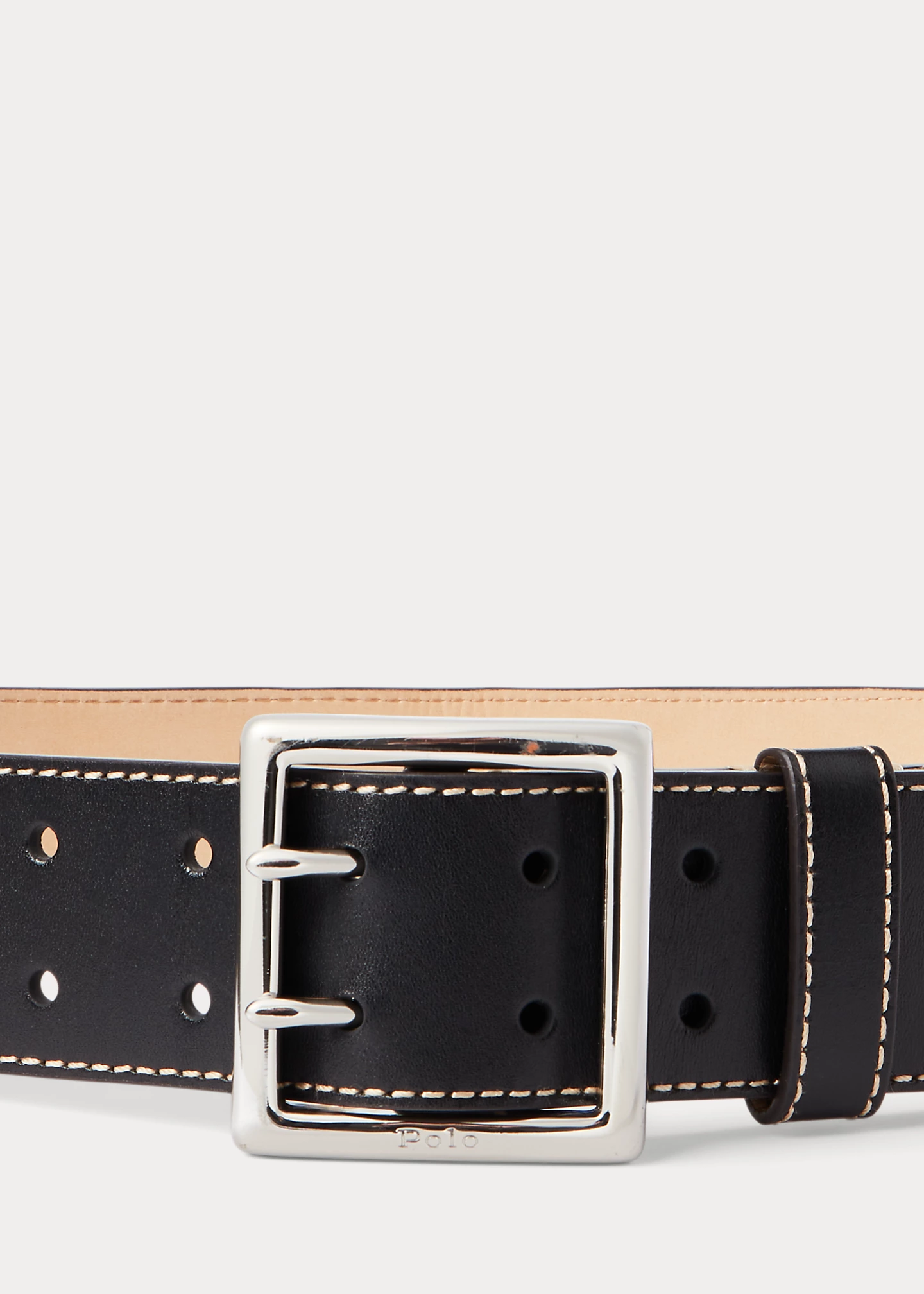 Western Cutout Leather Belt