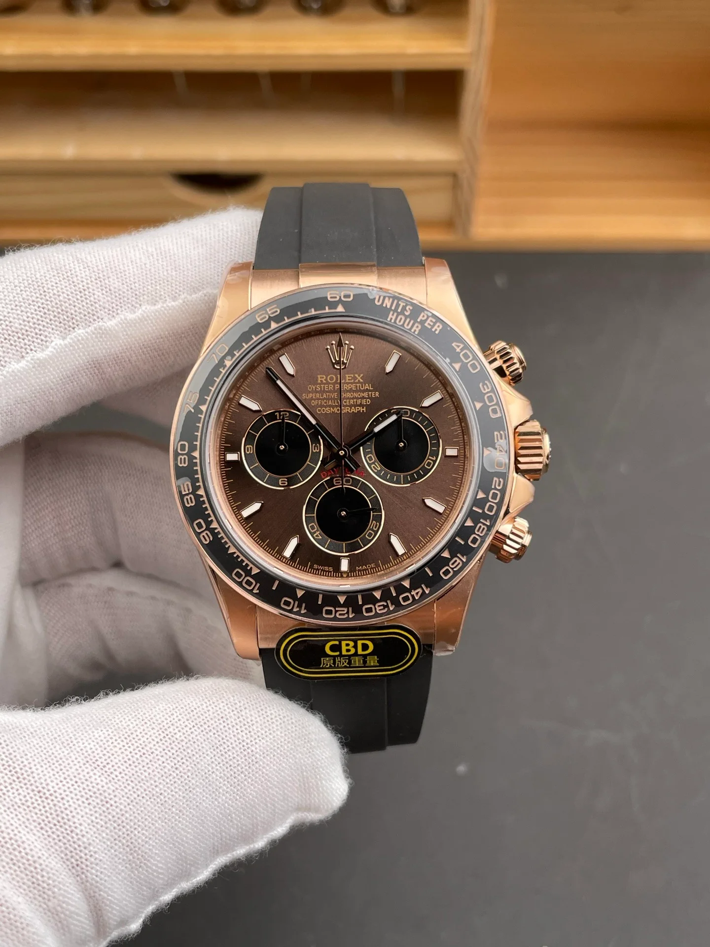 New Chocolate Rose Gold Daytona