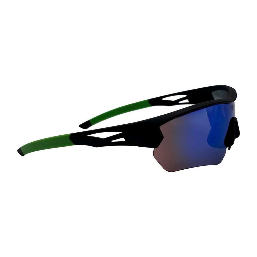 HIMOUNTAIN Okulary przeciwsłoneczne sportowe UV400 HiMountain, czarno-zielone