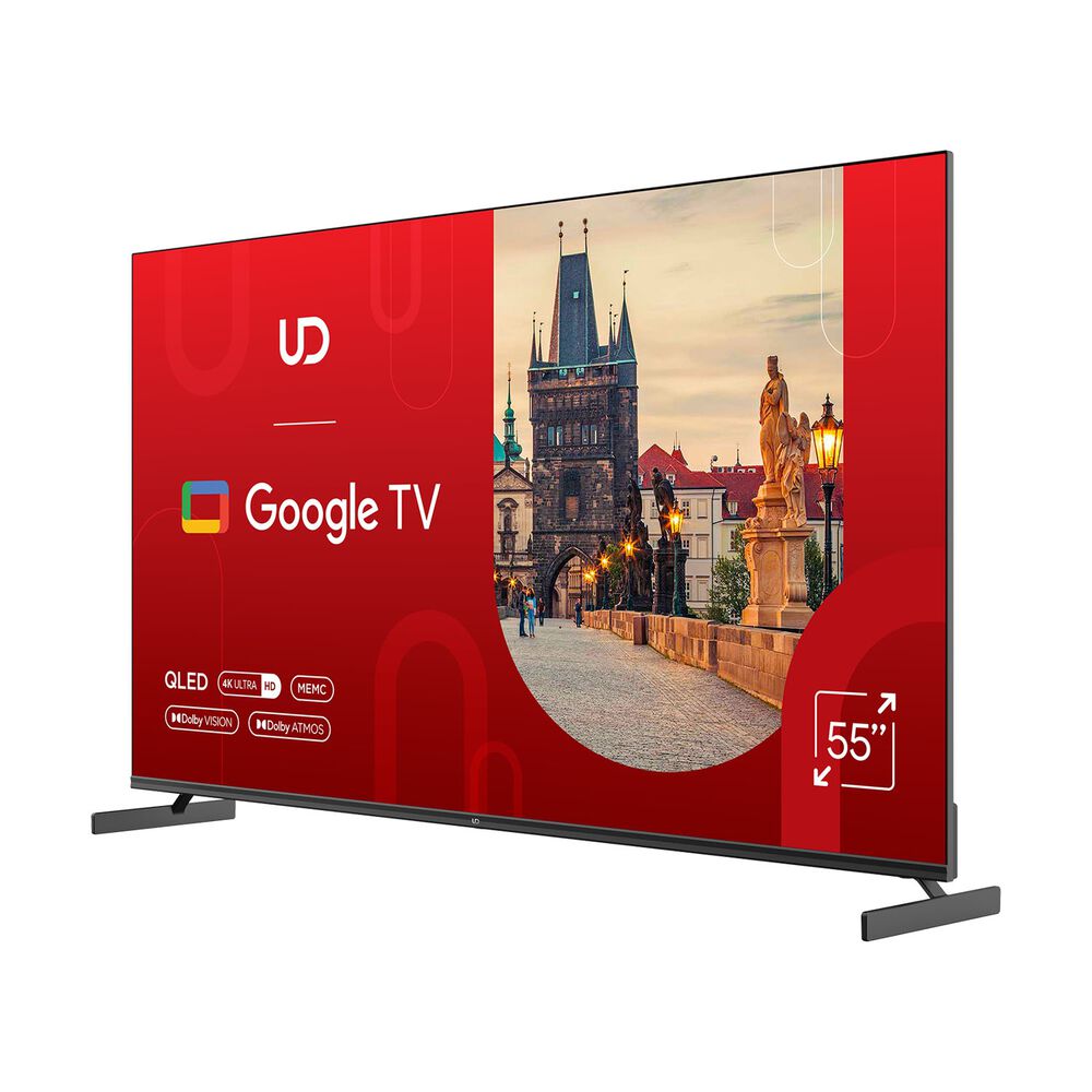 UD Telewizor 55” UD 55QGU7210S, 4K Ultra HD, Google TV, QLED