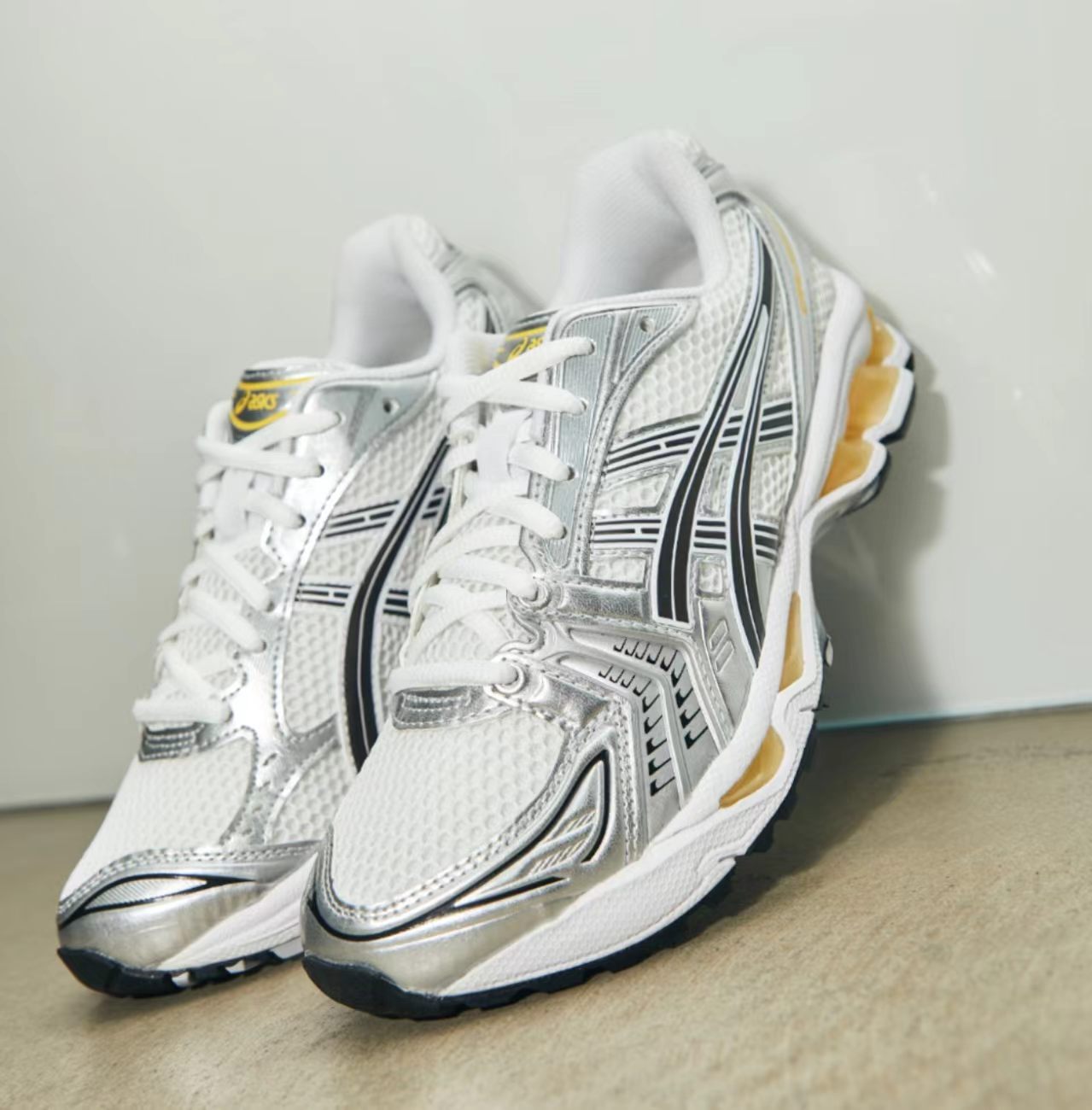 ASICS GEL-Kayano 14 White/Pure Silver
