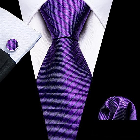 JERMYN Tie Sets for Men Silk