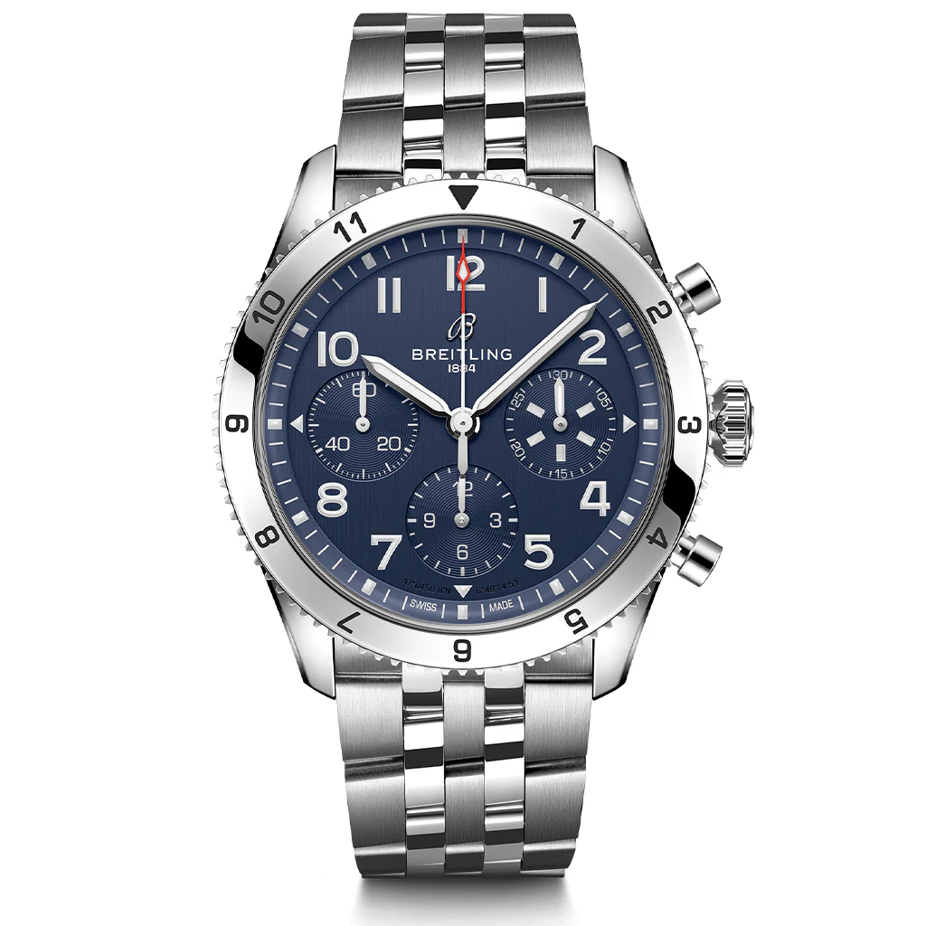 [2026 Mirror Grade]Classic AVI Chronograph 42 Tribute To Vought F4U Corsair A233801A1C1A1