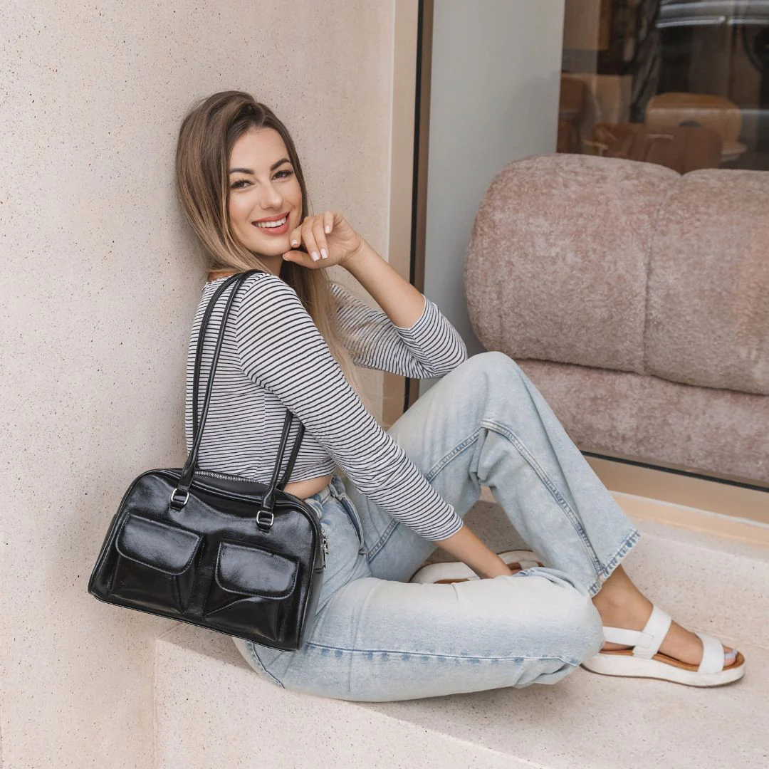Hazel Vintage Shoulder Bag