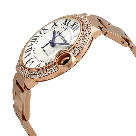 [2026 Mirror Grade]BALLON BLEU Rose Gold Diamond 42mm