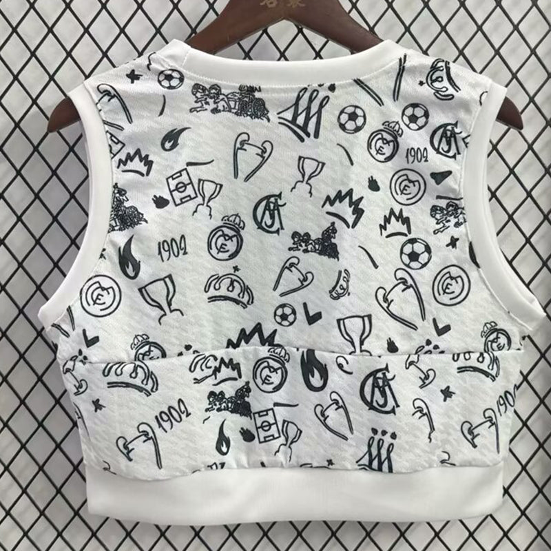 Real Madrid Special Edition Women's Vest Soccer Jersey 2025/26