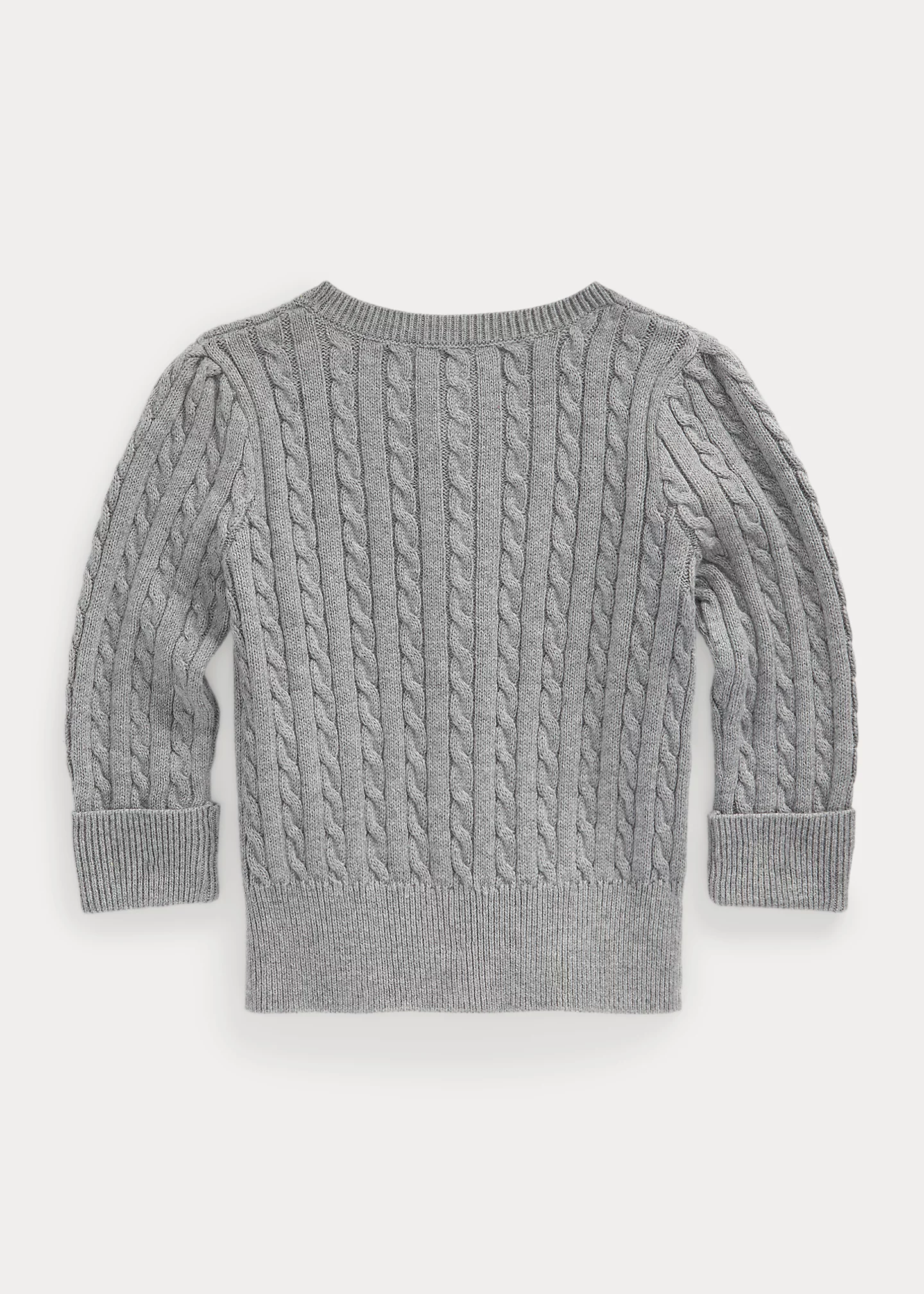 Mini-Cable Cotton Cardigan