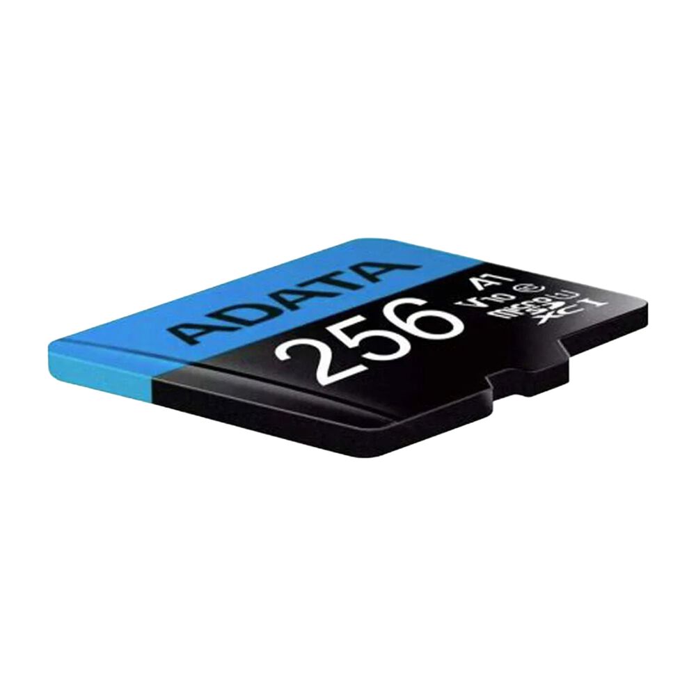 ADATAKarta pamięci Adata microSD 256 GB, klasa 10, z adapterem SD