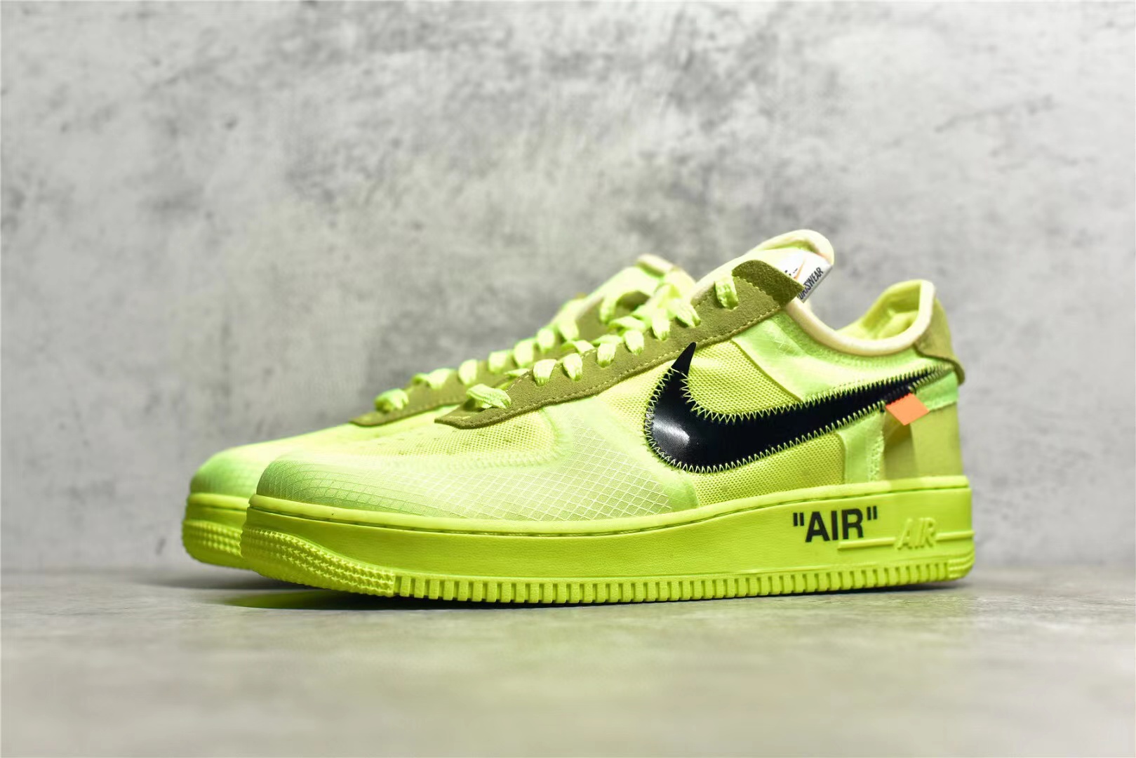 KO OFF-WHITE X AIR FORCE 1 LOW PART 2 VOLT THE TEN AO4606-700