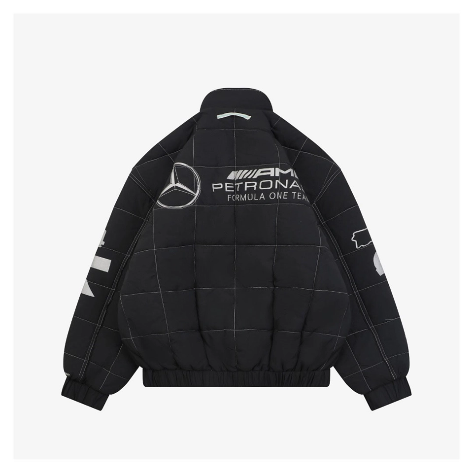 Adidas × F1 Mercedes Stand Collar Racing Jacket