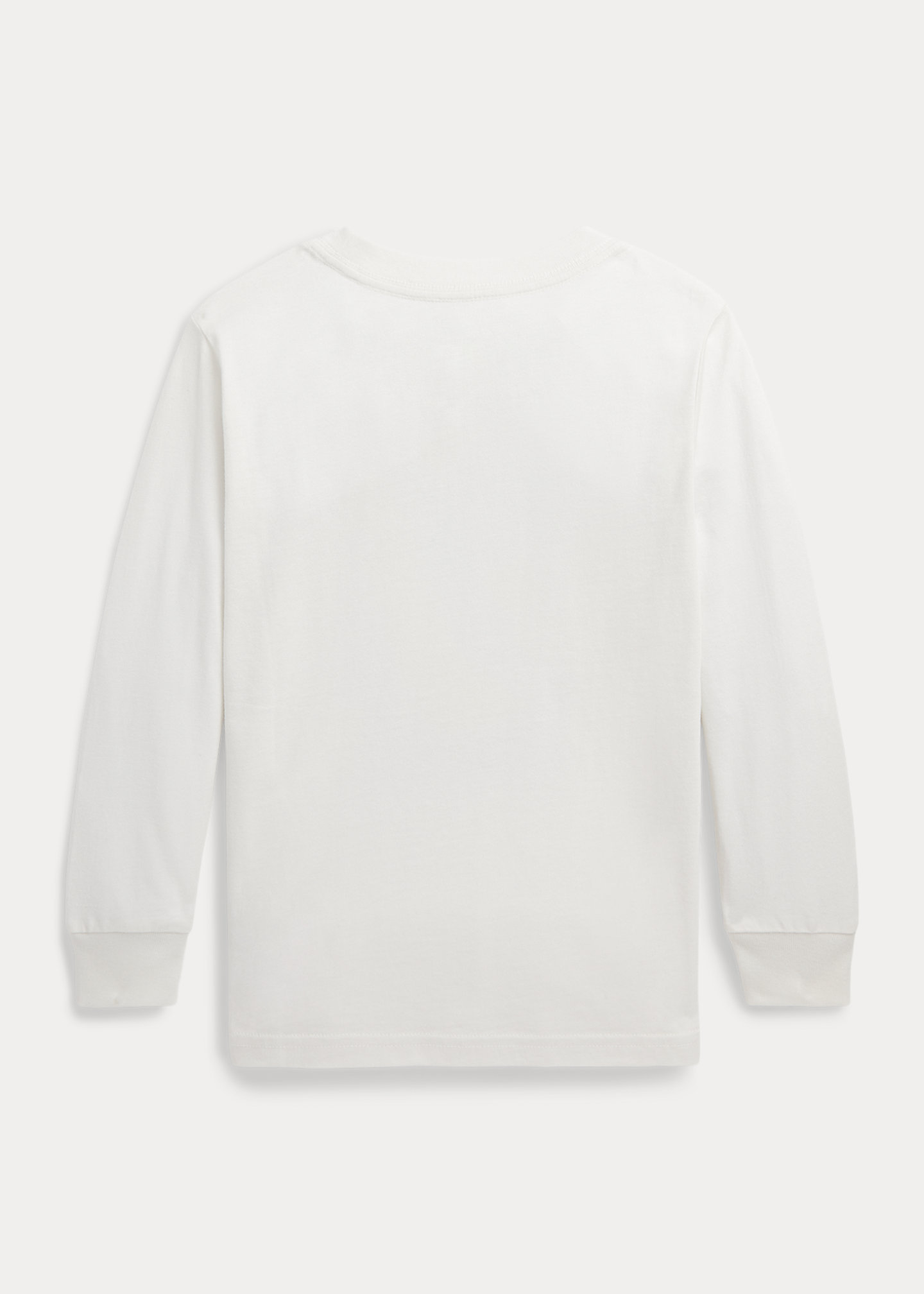Sailboat-Print Cotton Long-Sleeve Tee