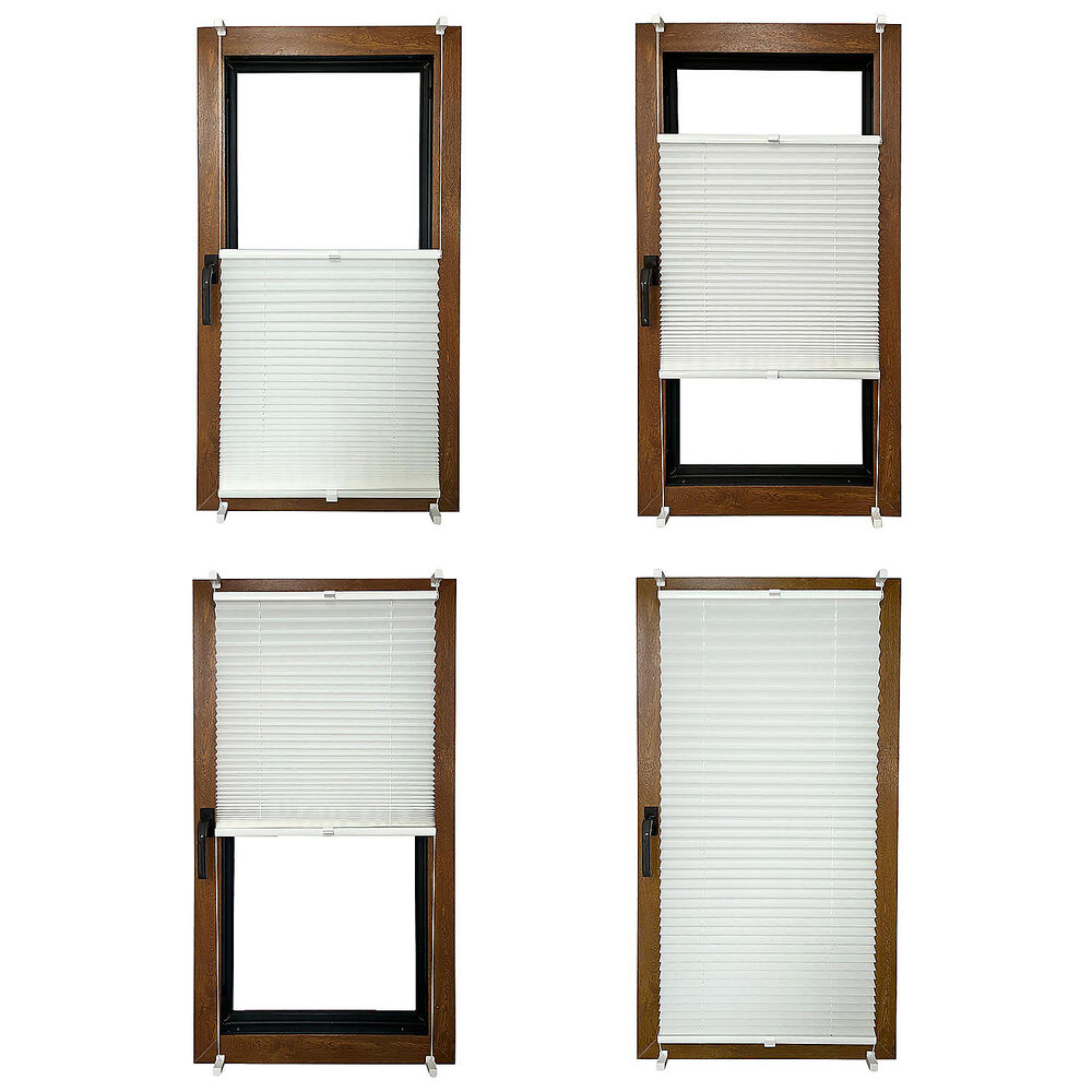 DECOTEAM Roleta plisowana DecoTeam, 57 x 130 cm, biała
