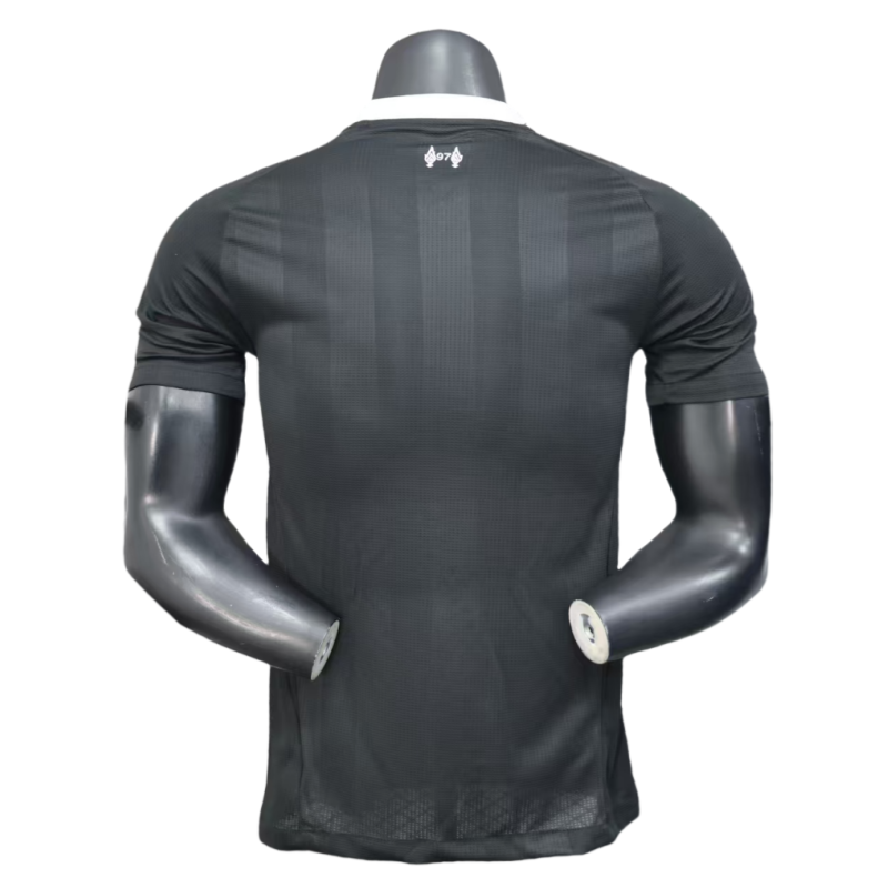 Liverpool Black Goalkeeper Football Shirt 2025-26 Player Edition