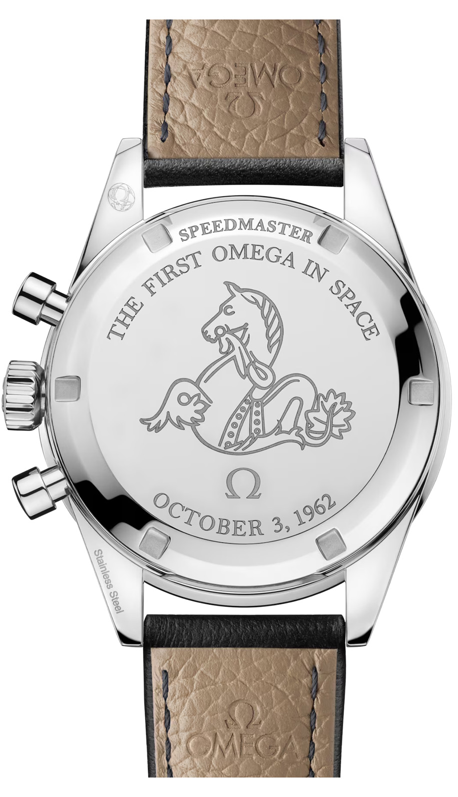 [2026 Mirror Grade]2025 Omega Speedmaster First OMEGA in Space 310.32.40.50.06.001 on Leather Strap