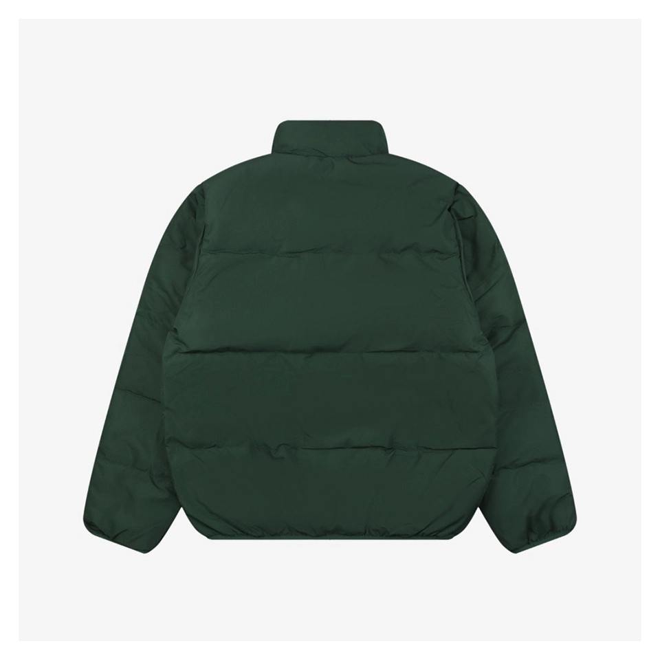 Nike Swoosh Stand Collar Down Jacket (Green/Blue/Black)