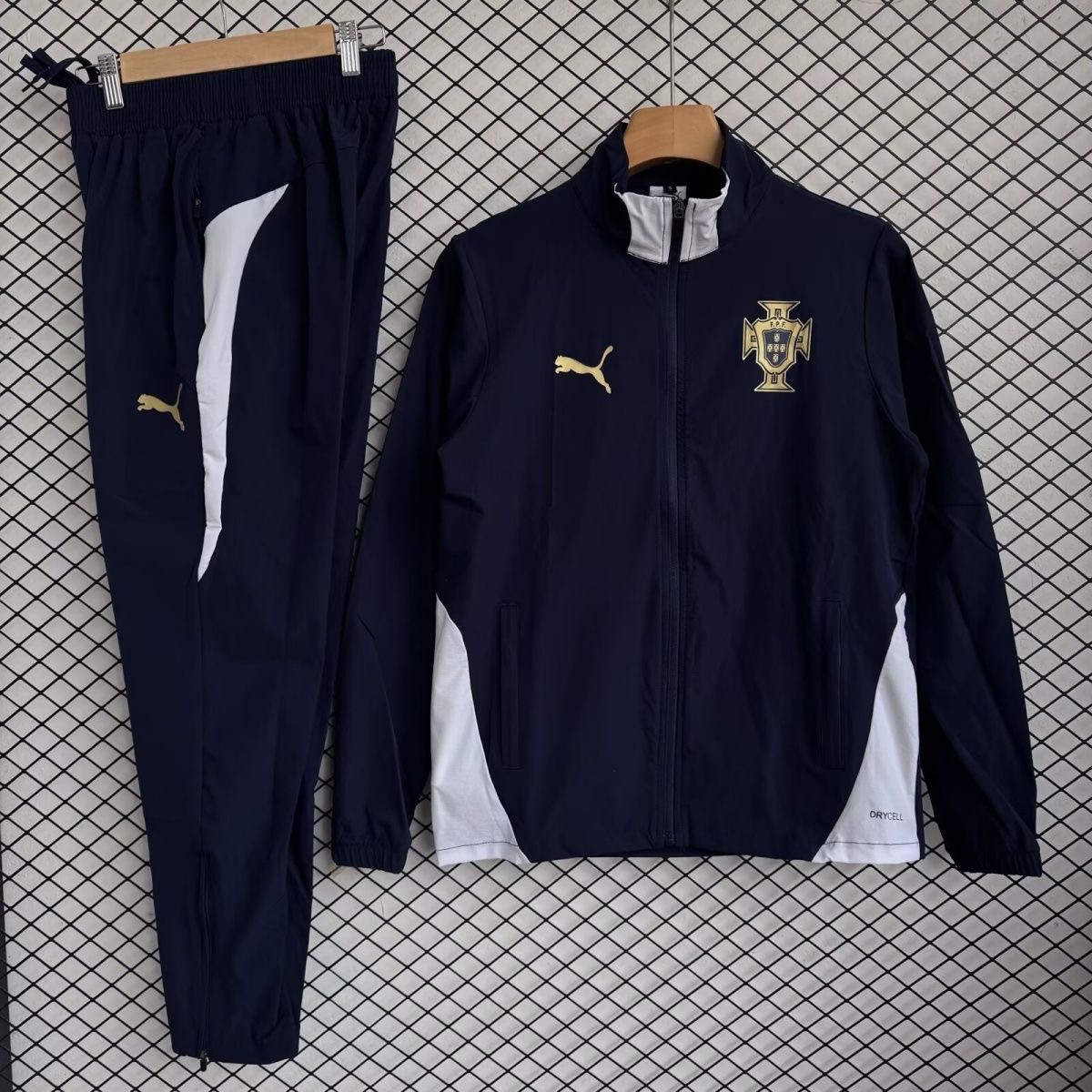 Portugal Windbreaker With Pants Blue 2026 World Cup