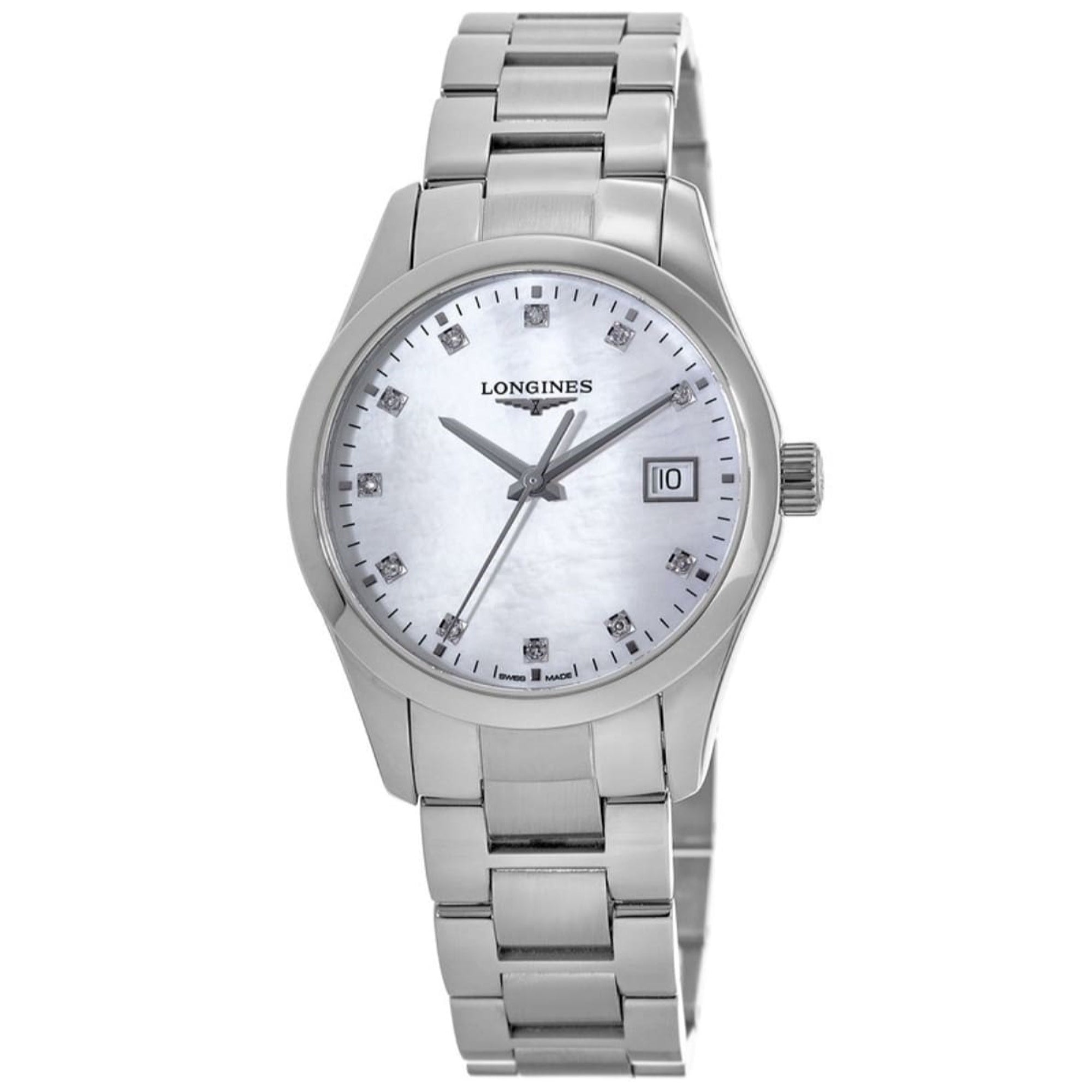 [2026 Mirror Grade]Longines Unisex L2.386.4.87.6 Conquest Stainless Steel Watch