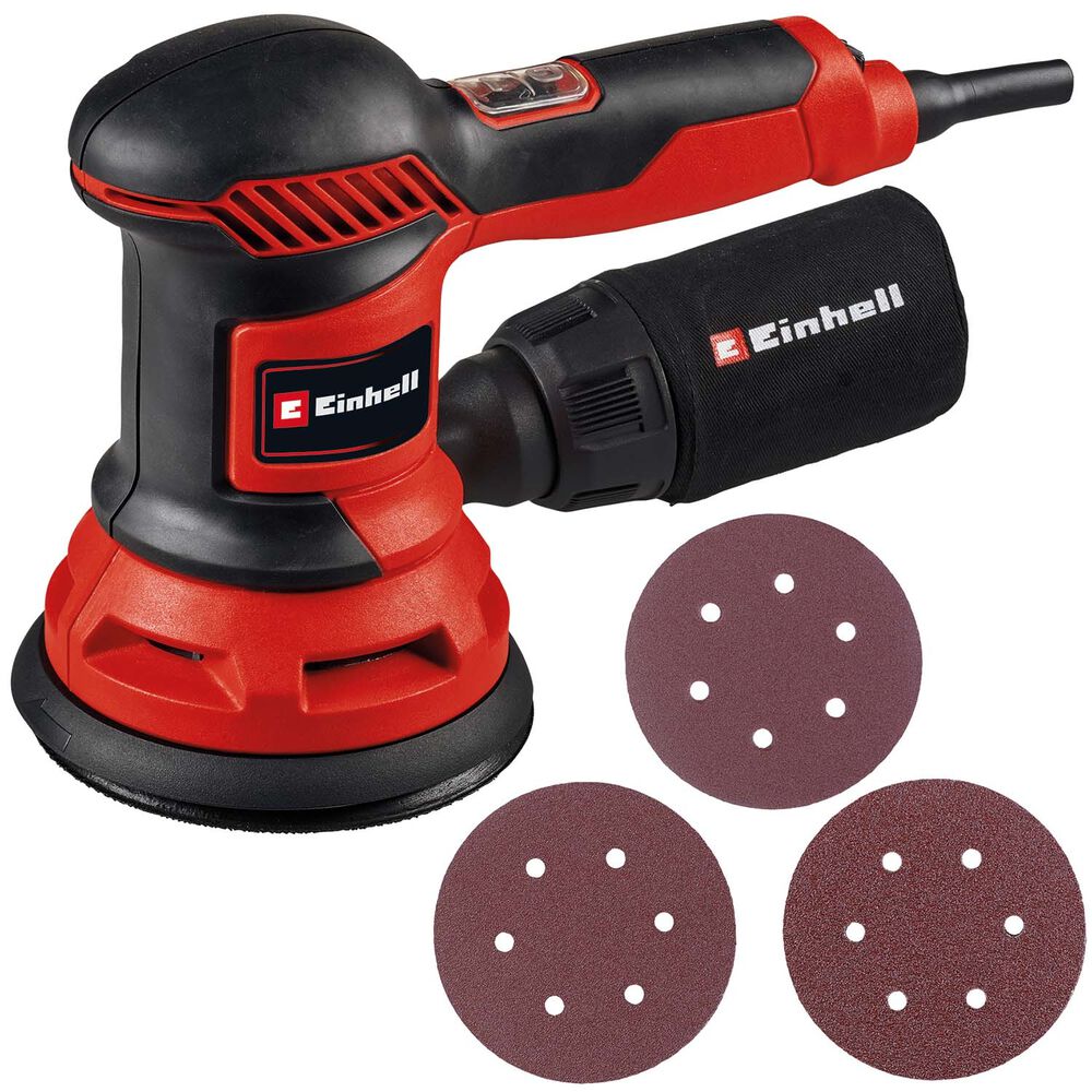 EINHELL Szlifierka mimośrodowa Einhell TC-RS 425 E, 125 mm, 425 W