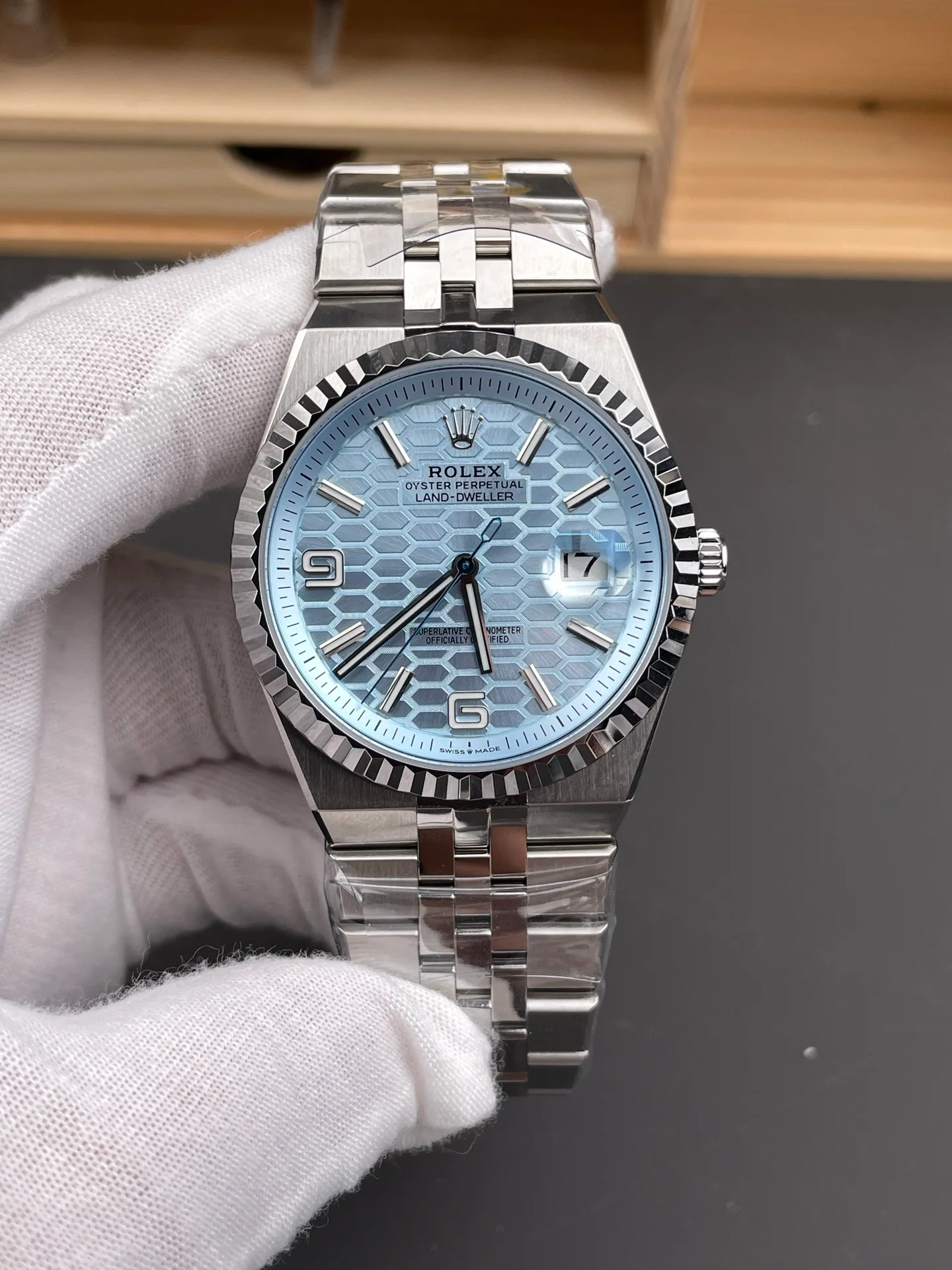 Land-Dweller Blue Dial
