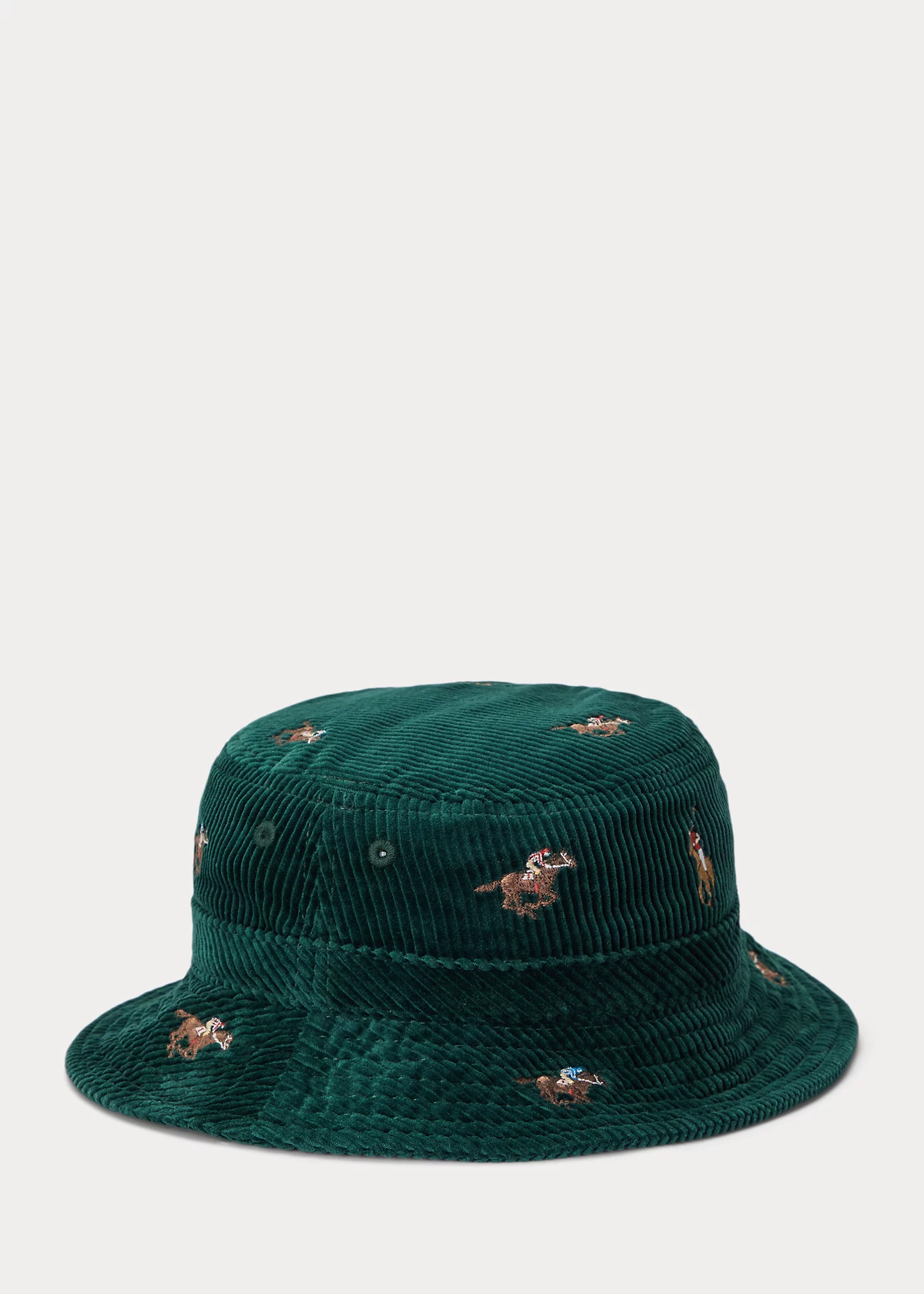 Equestrian Corduroy Bucket Hat