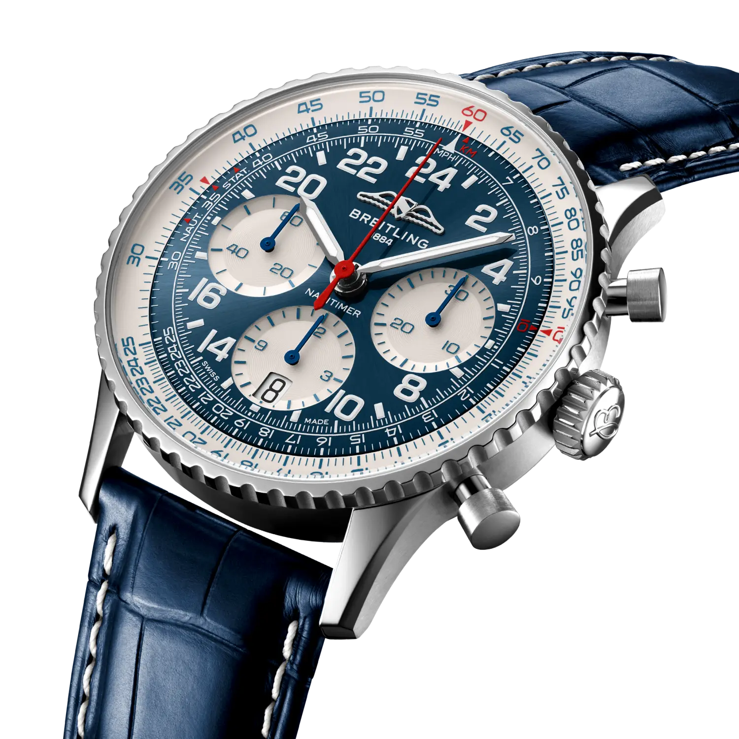[2026 Mirror Grade]Breitling Navitimer B02 Chronograph 41 Cosmonaute Scott Carpenter Centenary LB0240211C1P1